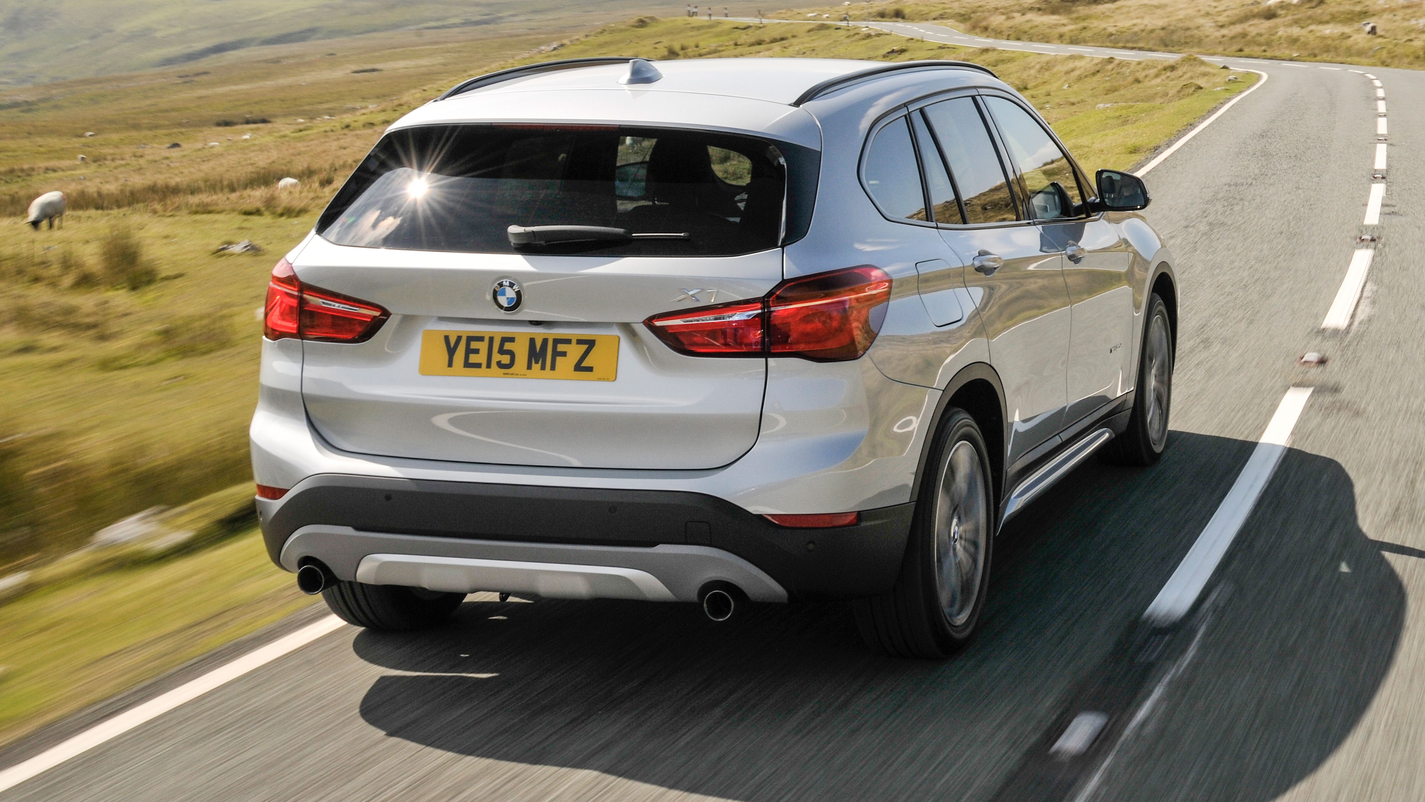 BMW X1 rear driving