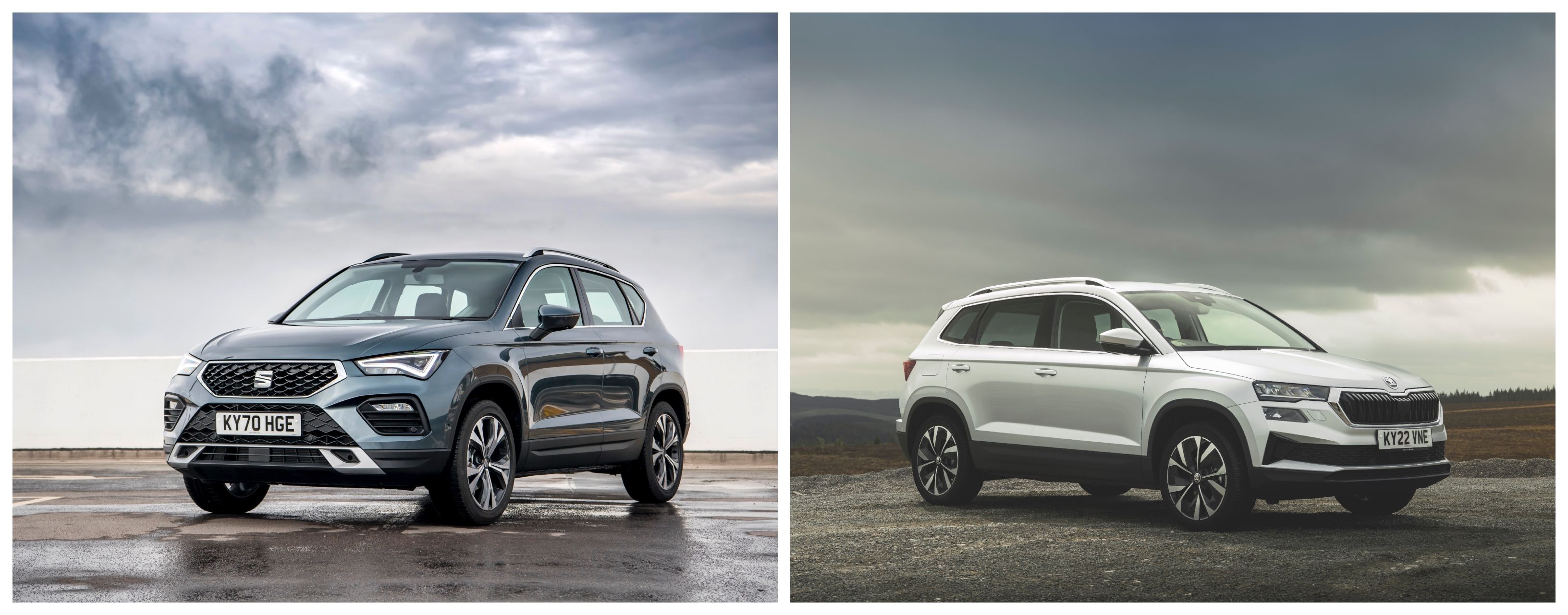 Seat Ateca and Skoda Karoq