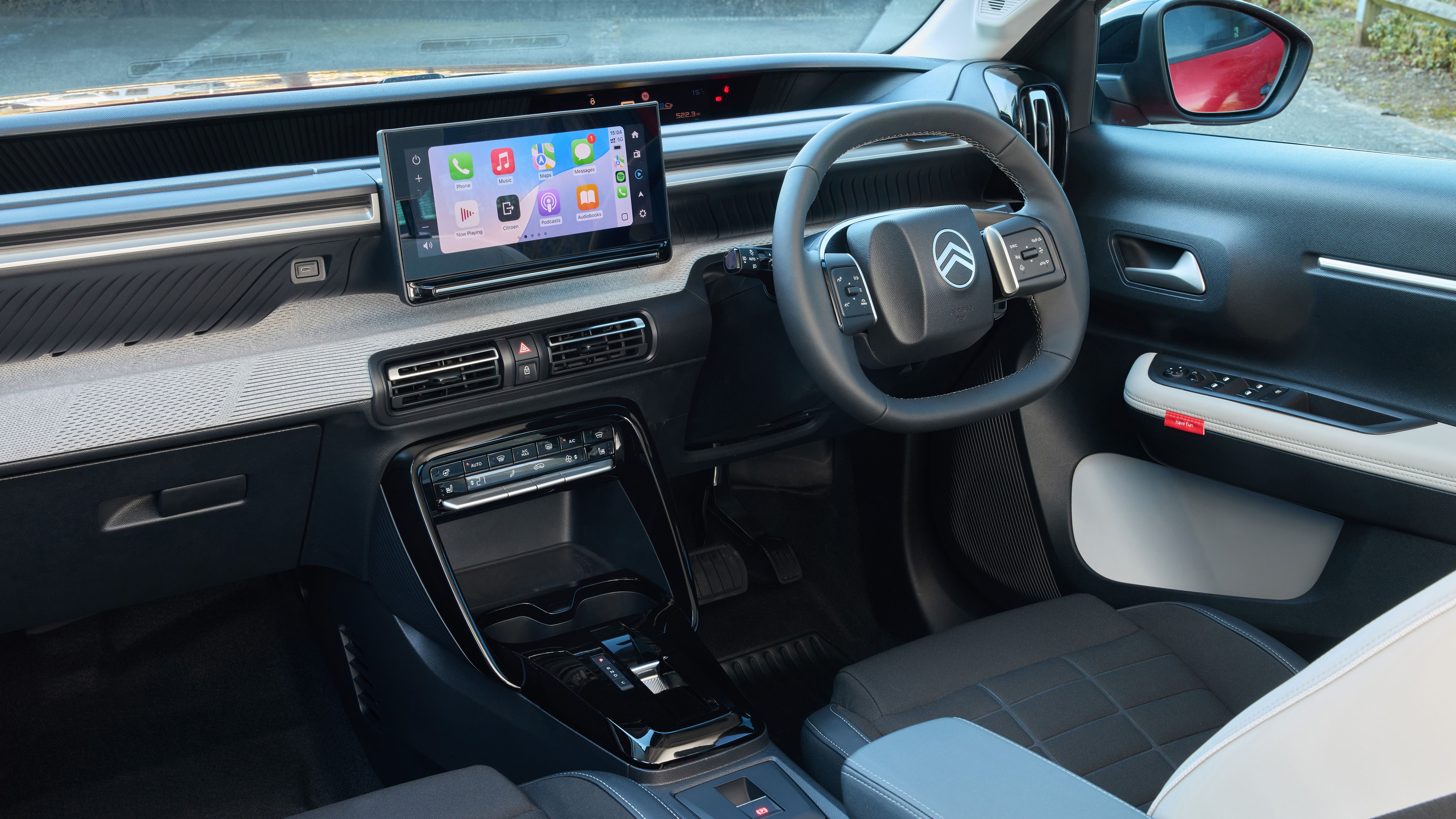 Citroen e-C3 interior UK