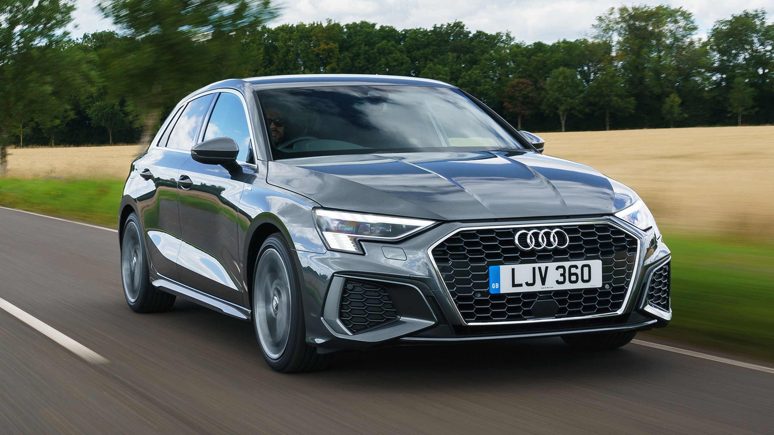 Audi A3 front driving