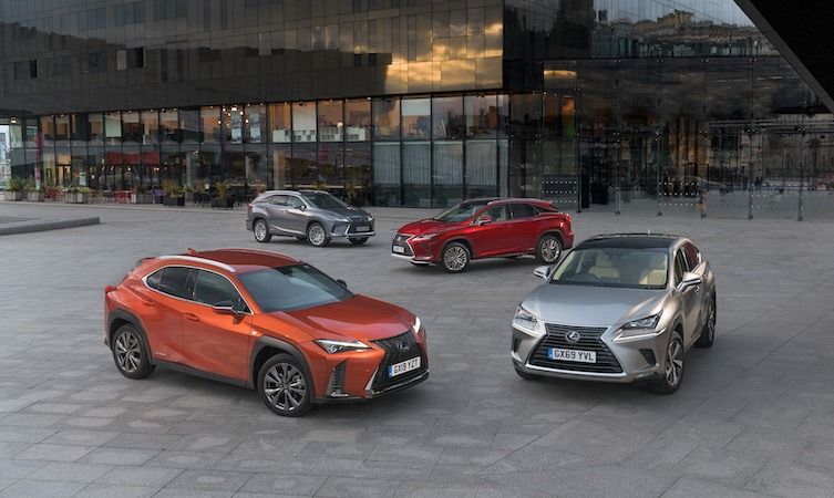 Lexus SUV range