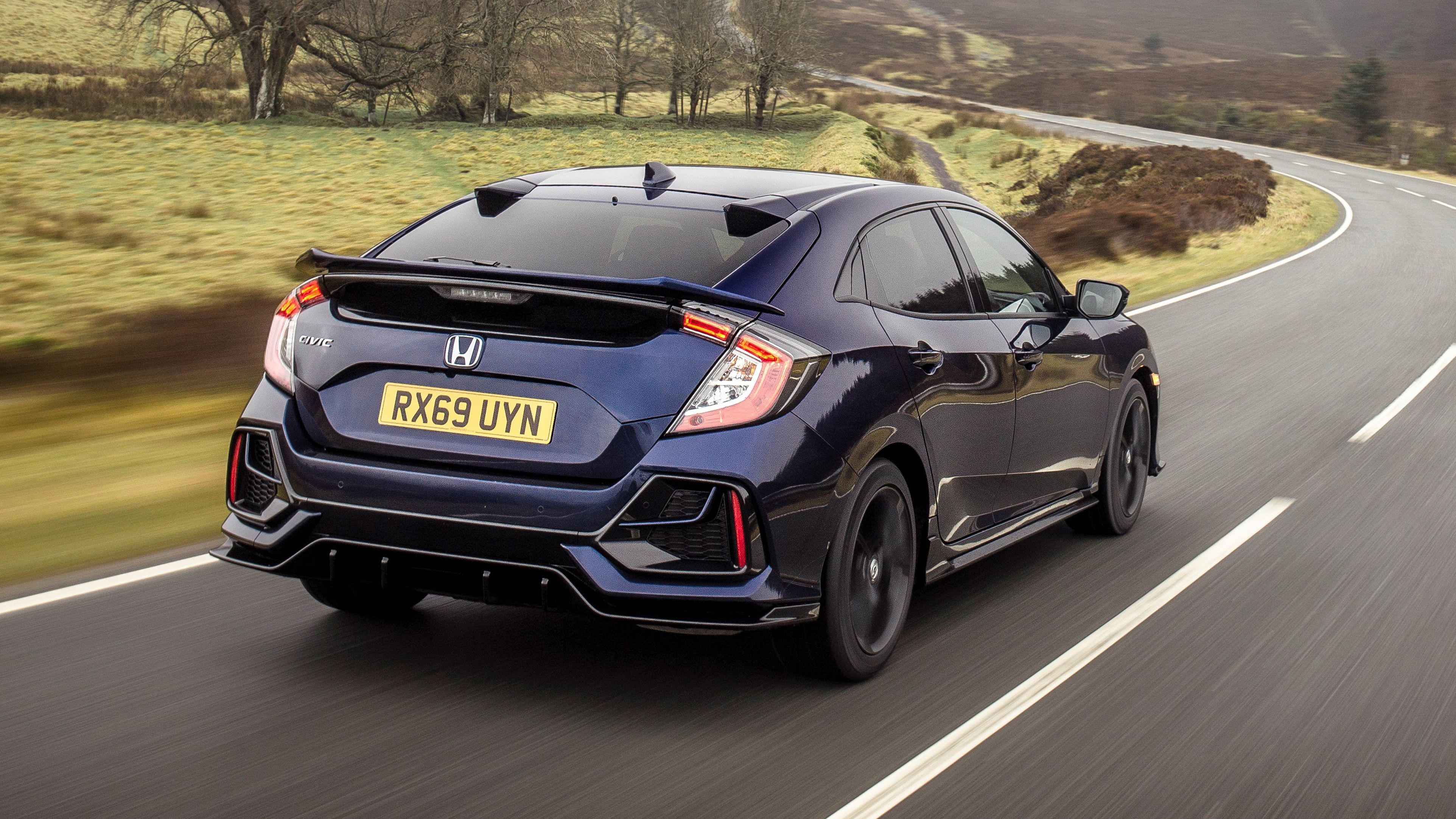 Honda Civic rear driving