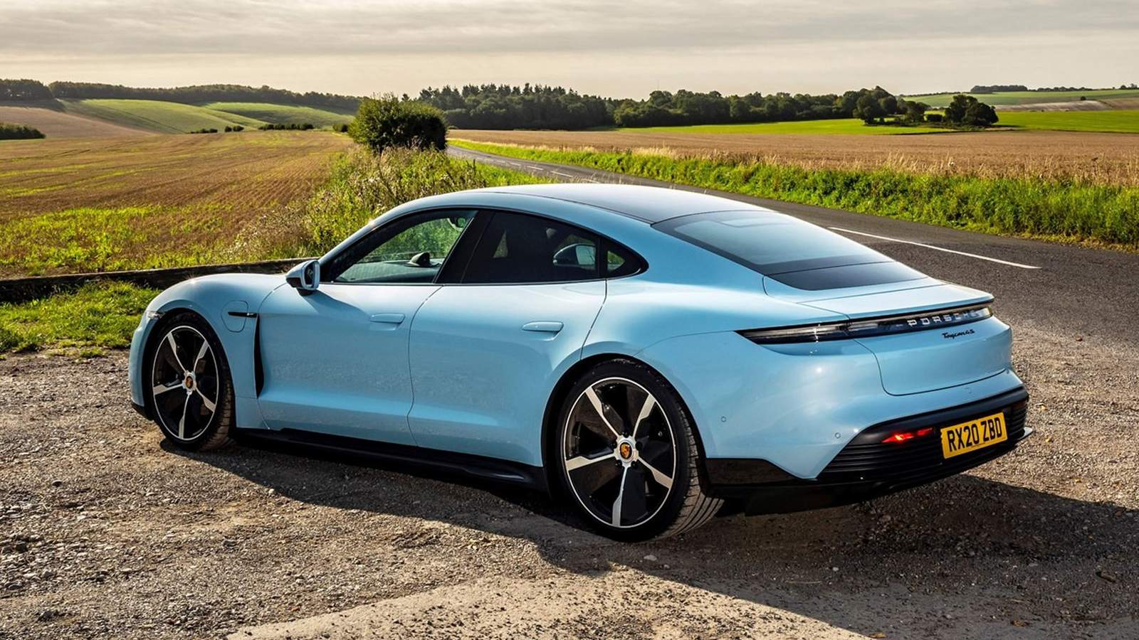 Porsche Taycan rear