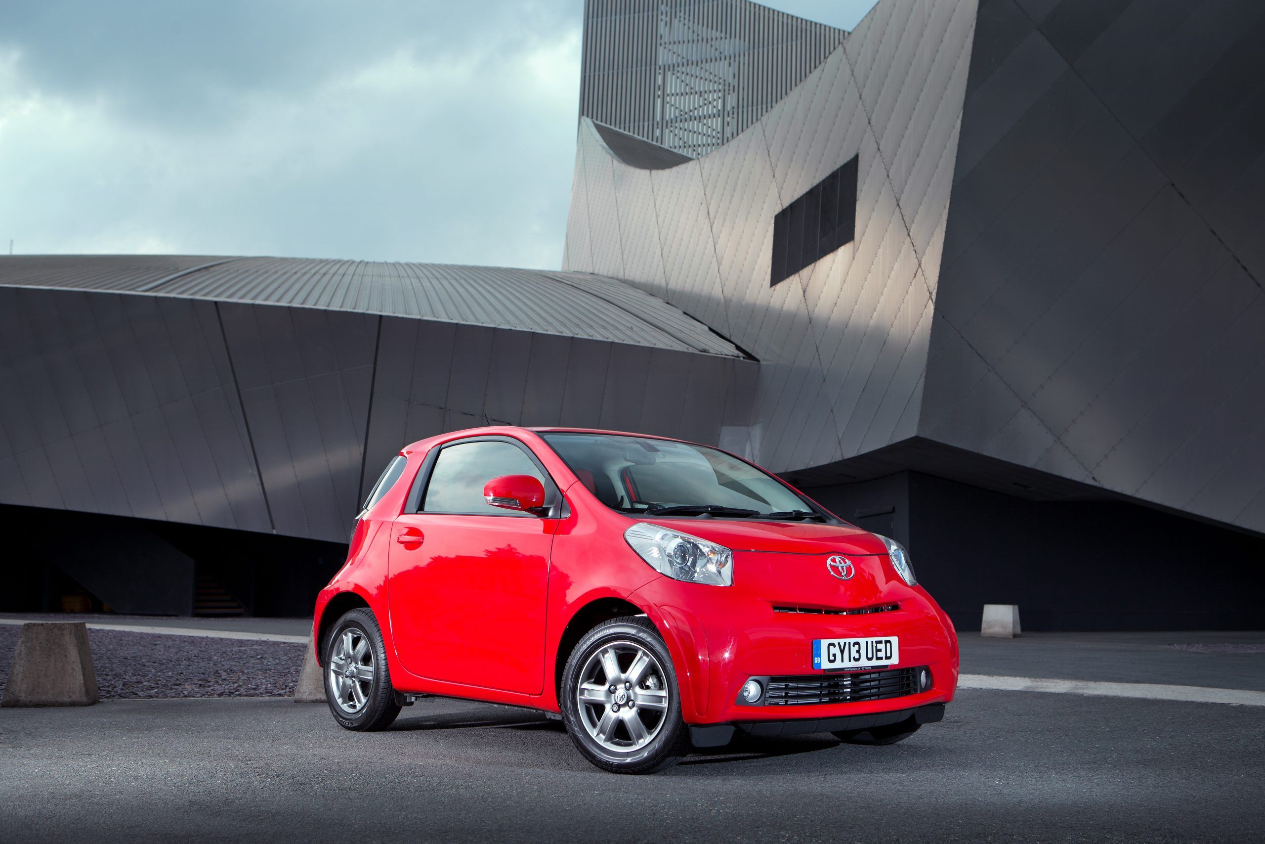 Red Toyota iQ