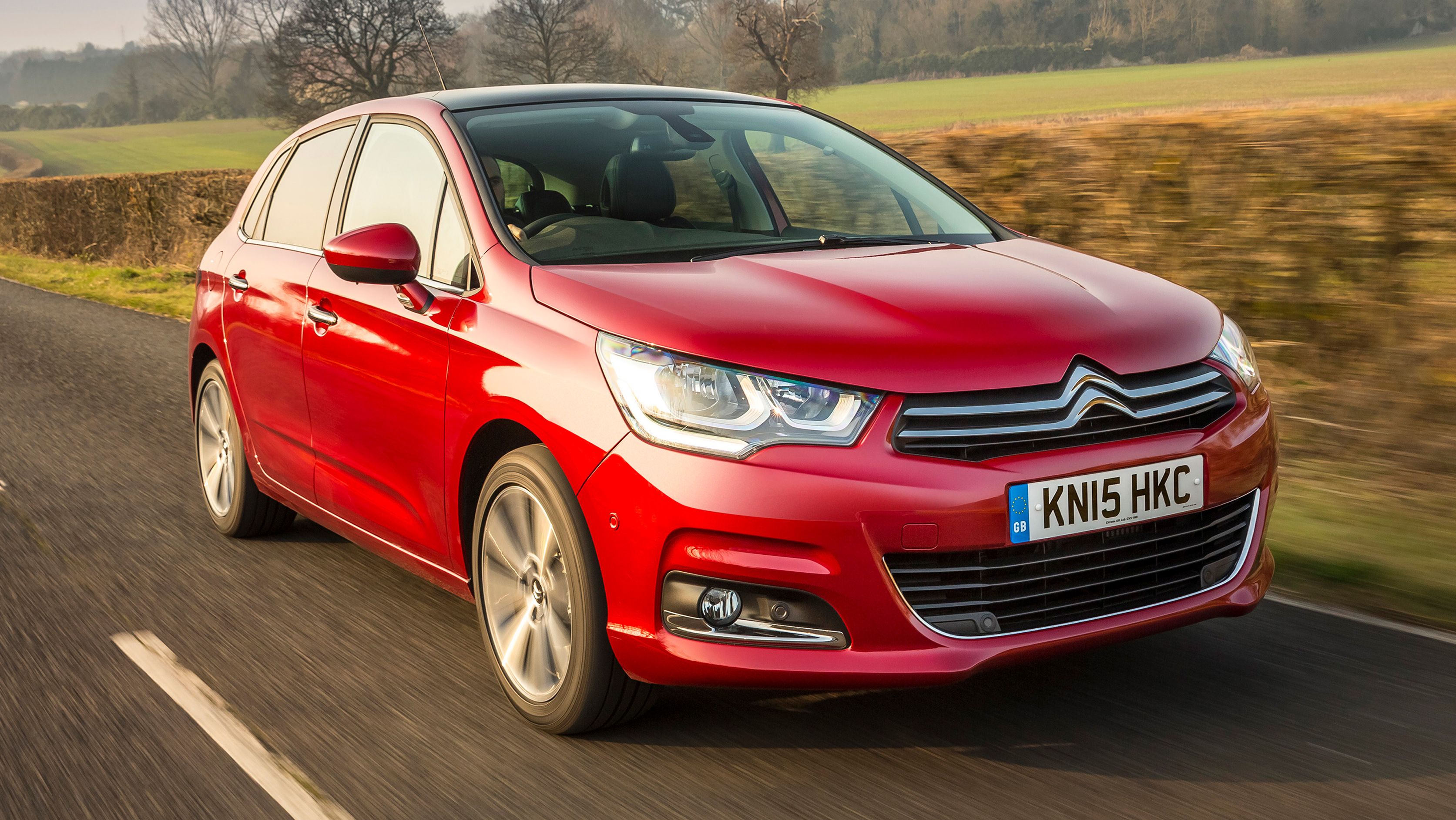 Citroen C4 driving front