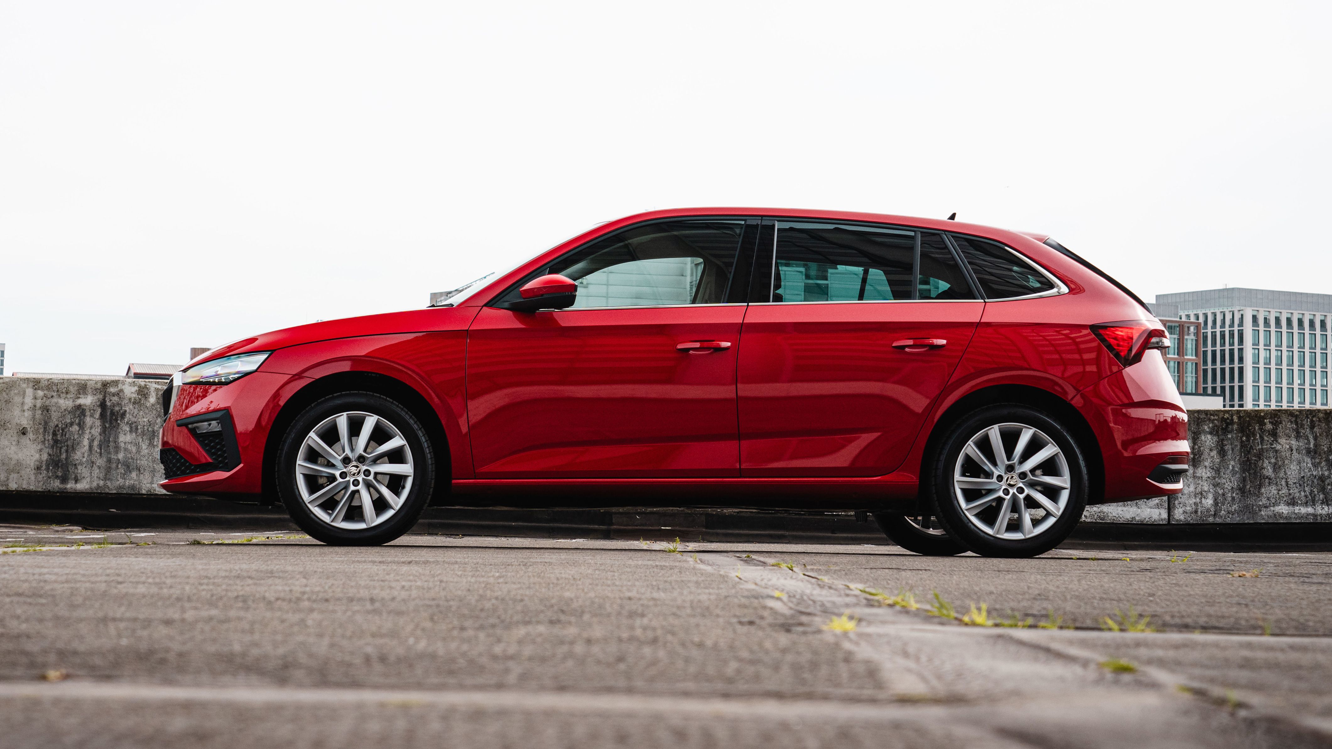 Skoda Scala side profile