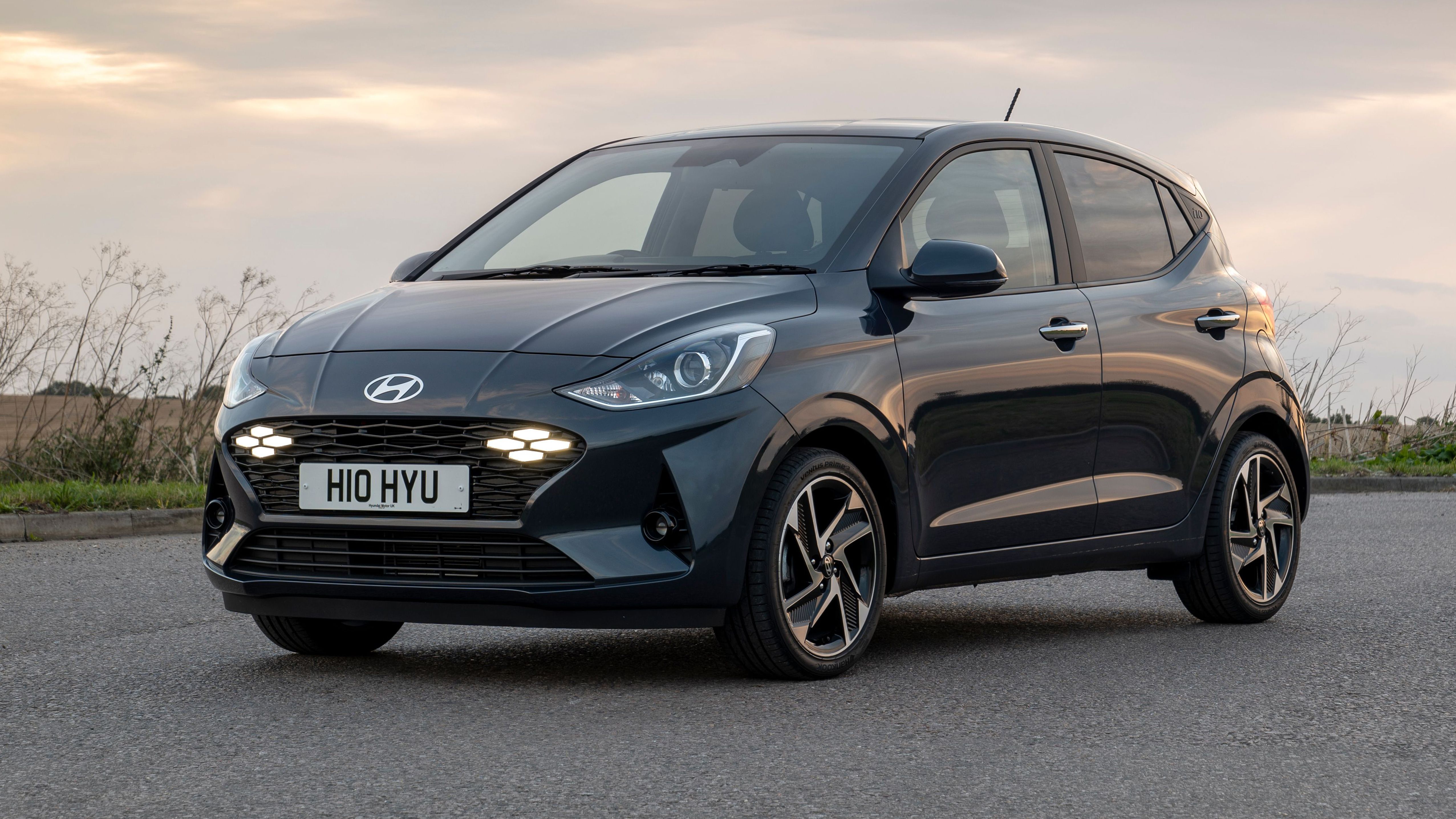 Hyundai i10 front quarter parked