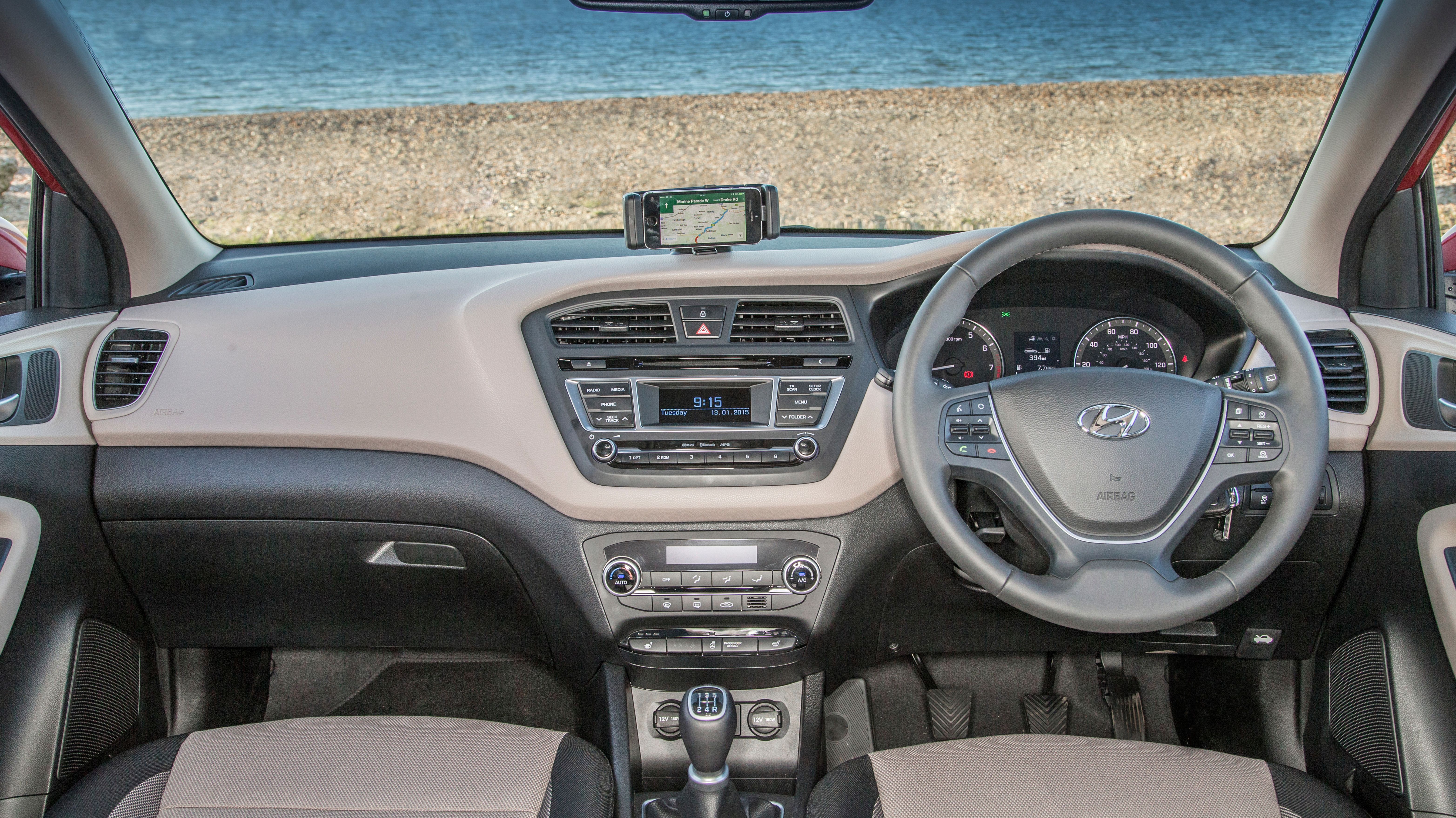 Hyundai i20 interior