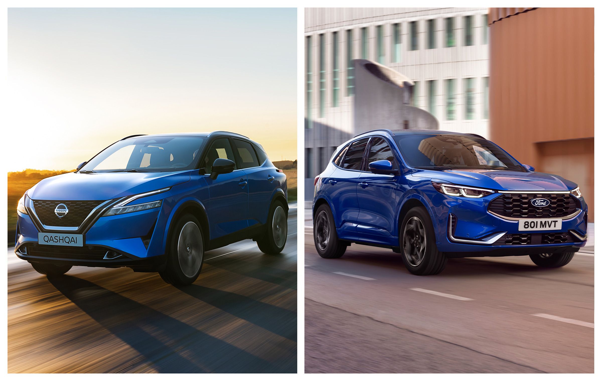 Nissan Qashqai vs Ford Kuga