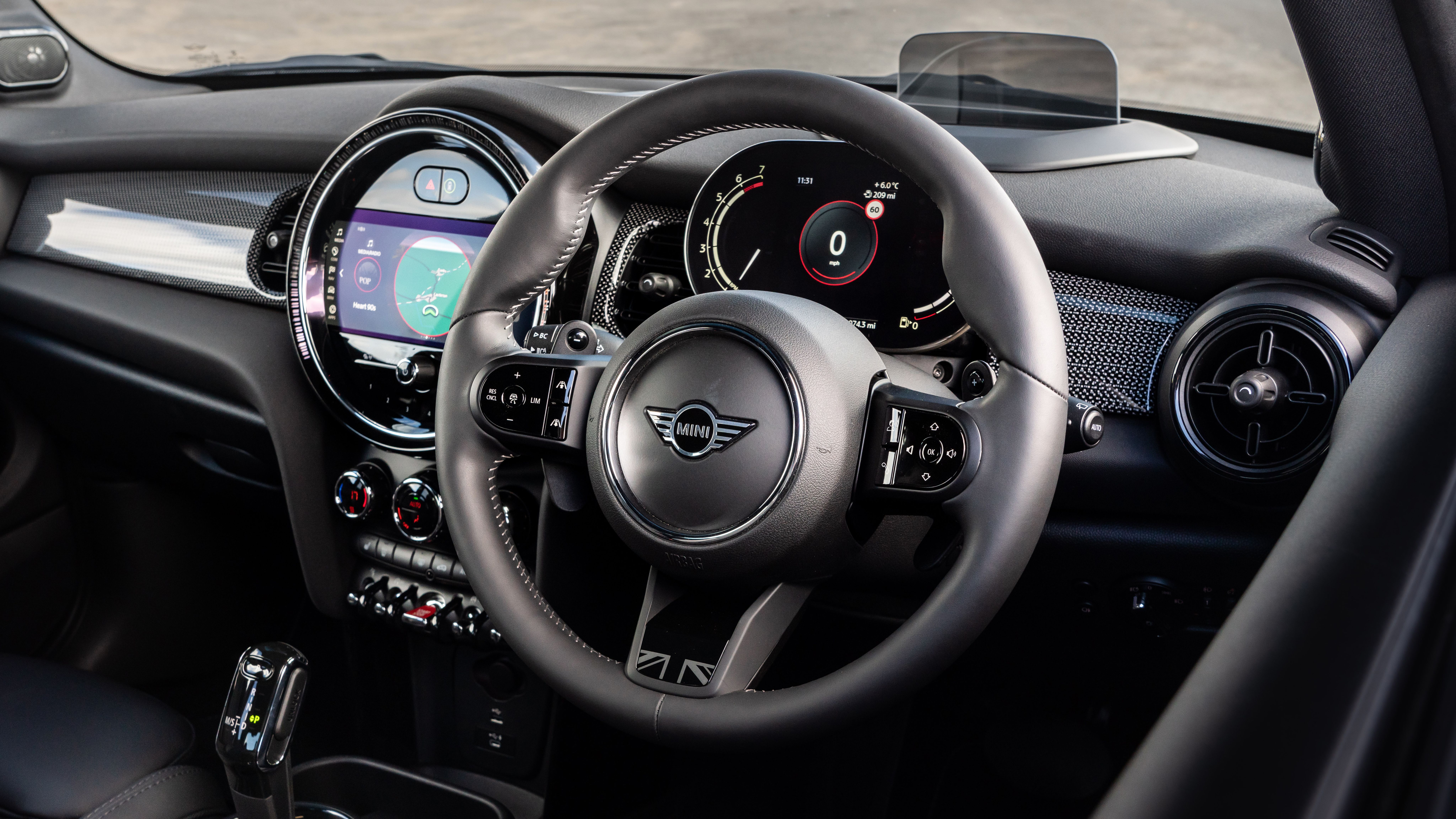 Mini hatch interior
