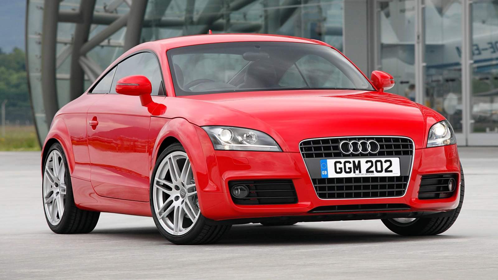 Audi TT parked