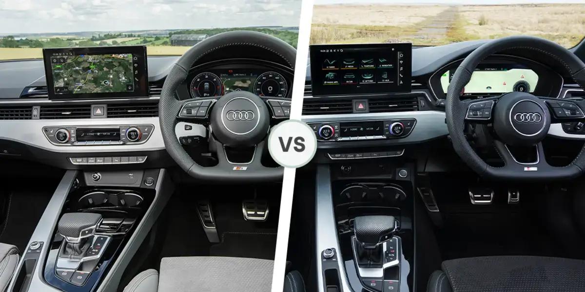 audi vs audi inside view