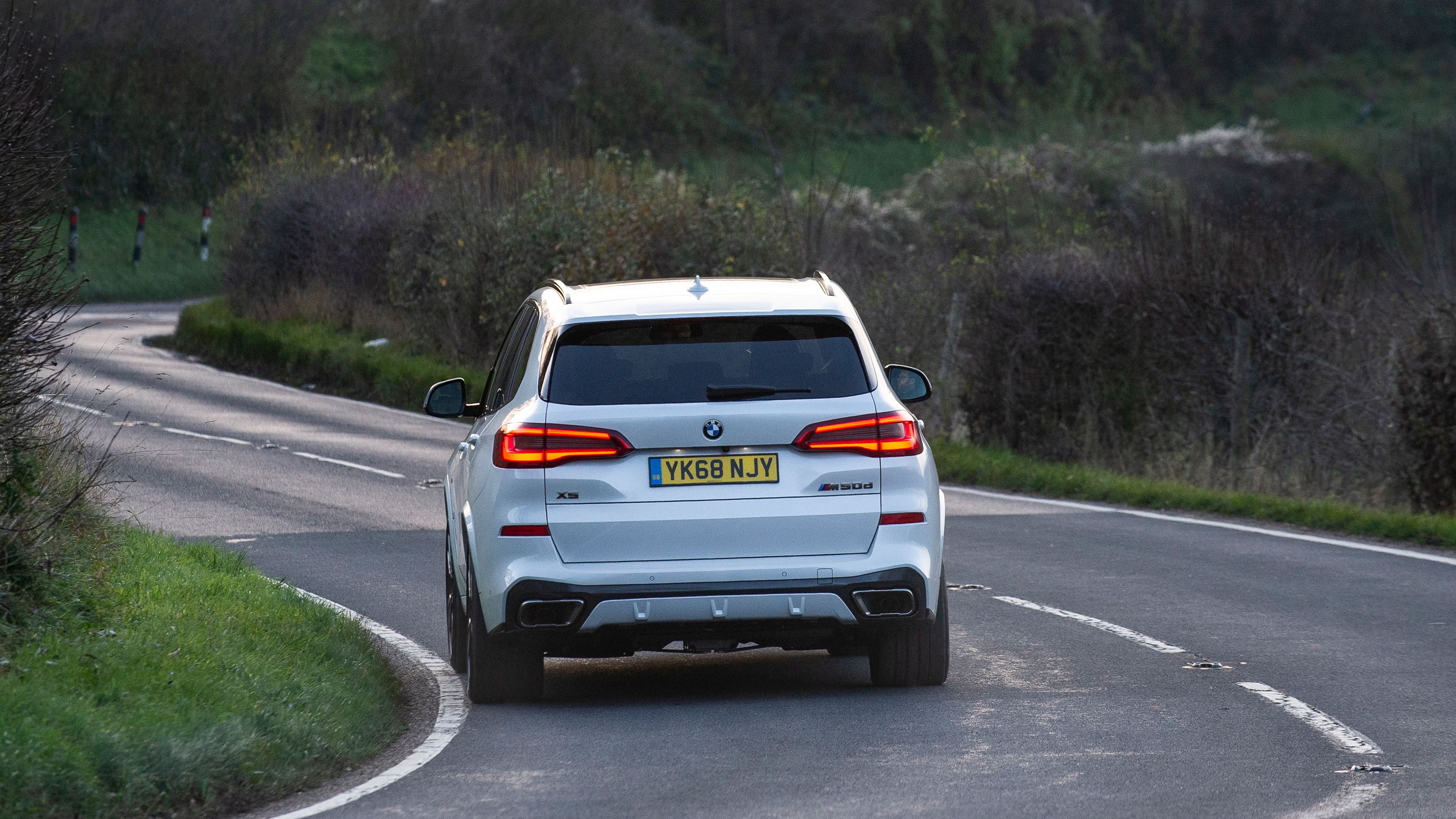 BMW X5 rear driving