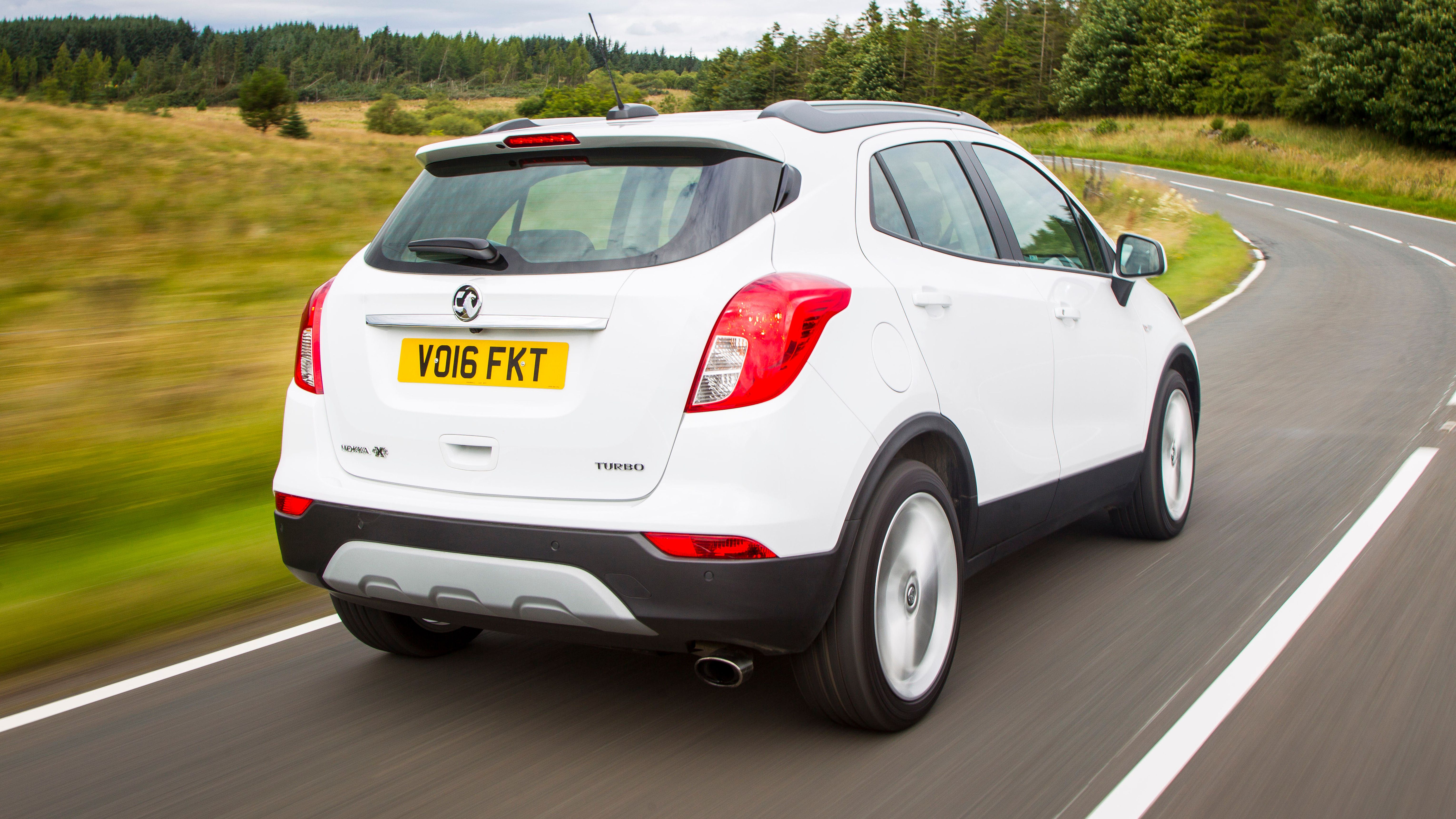 Vauxhall Mokka rear driving