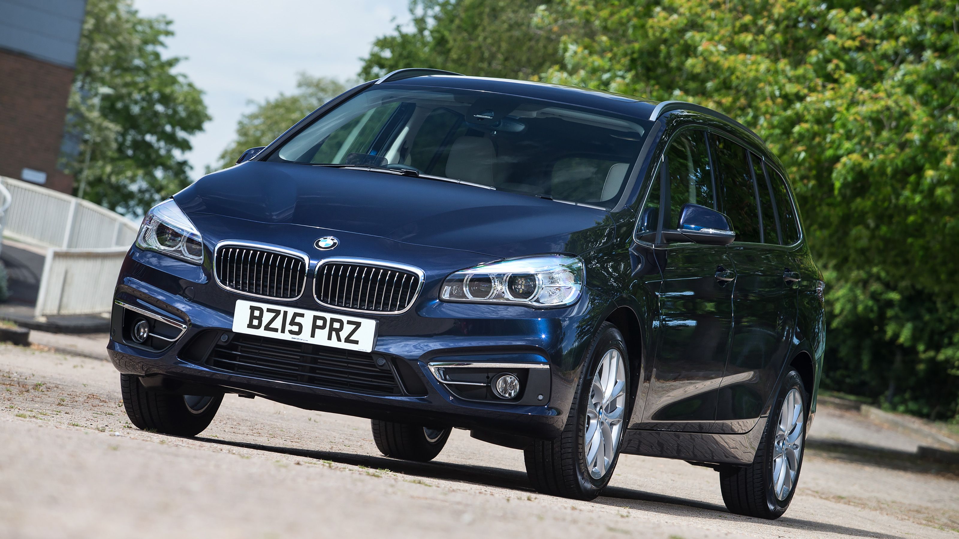 Blue BMW 2 Series Gran Tourer