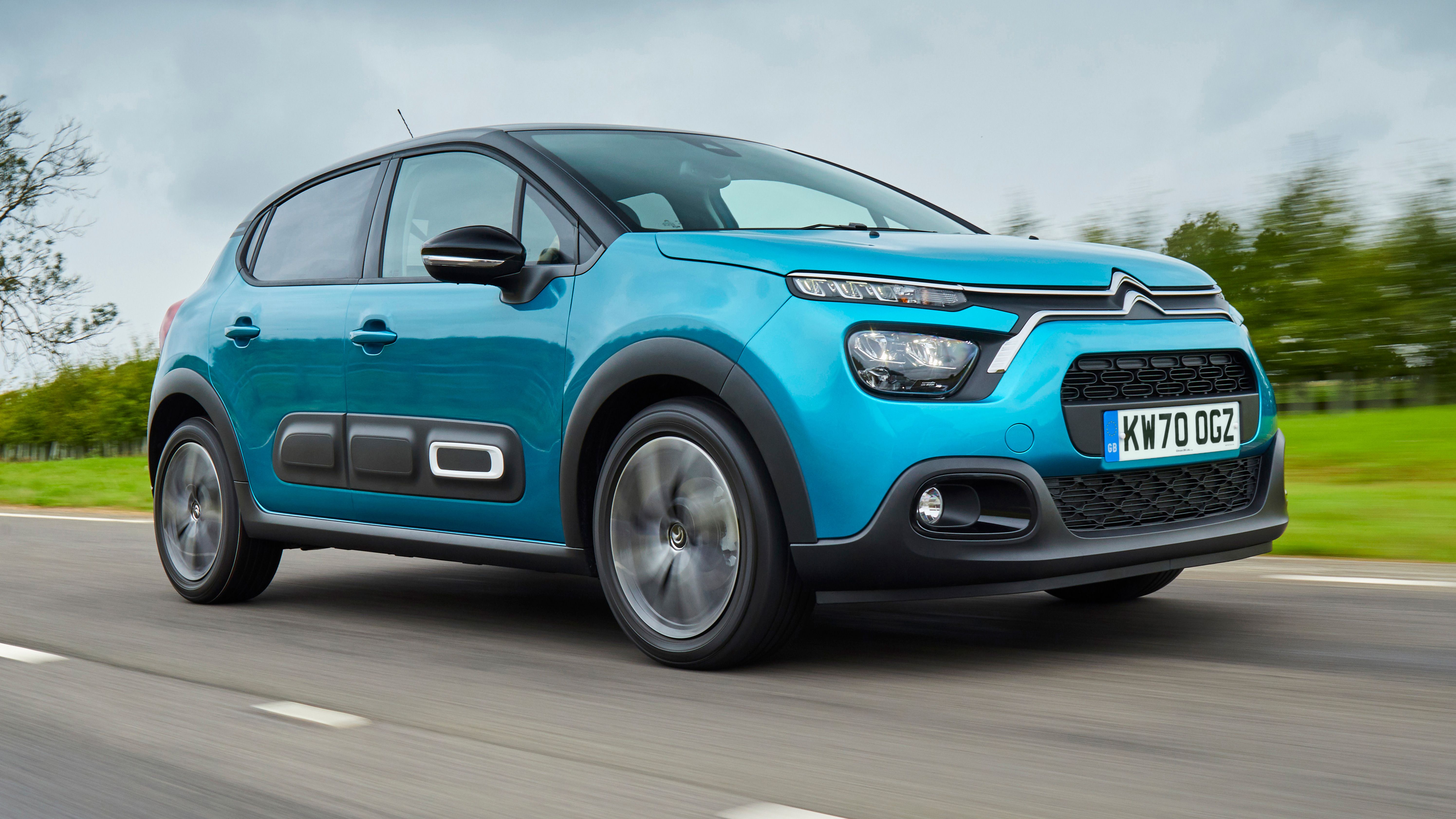 Citroen C3 front driving