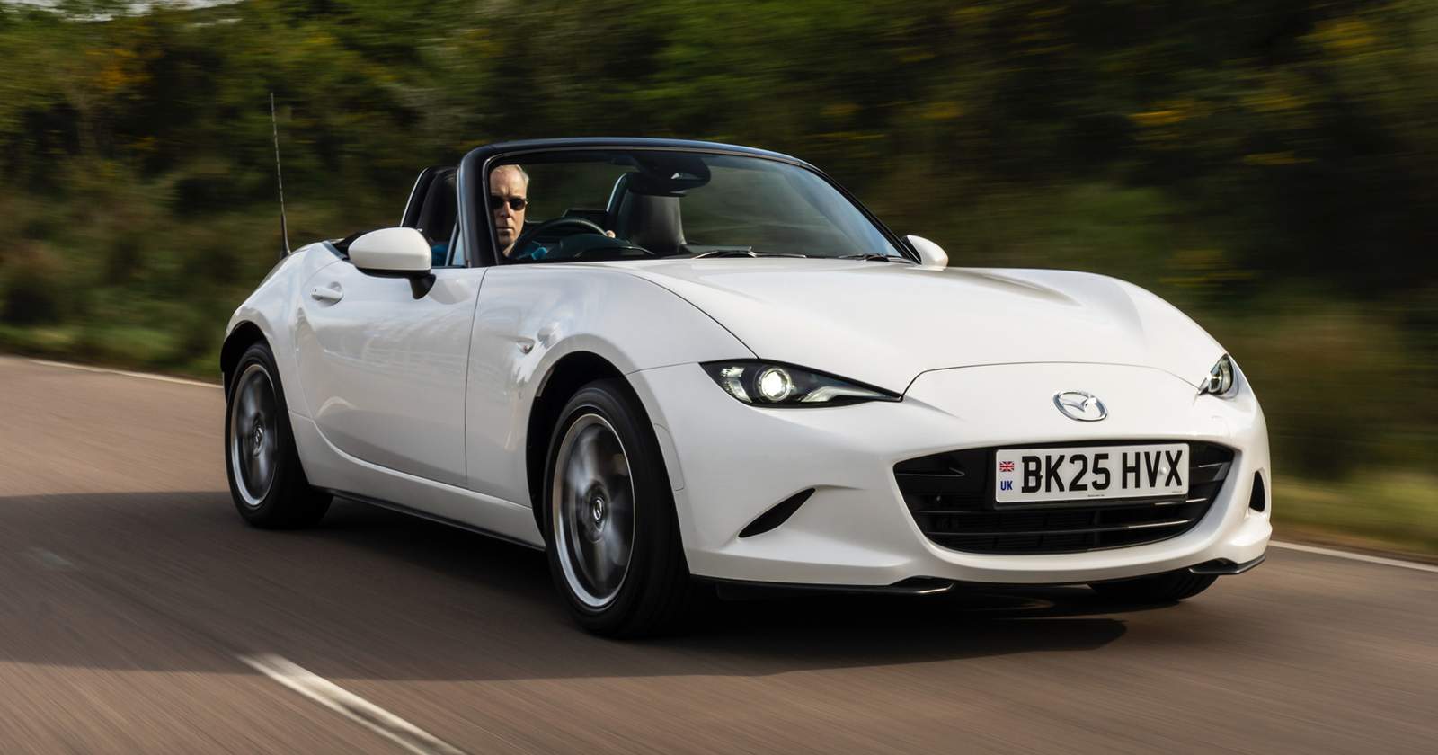 Mazda MX-5 ND driving