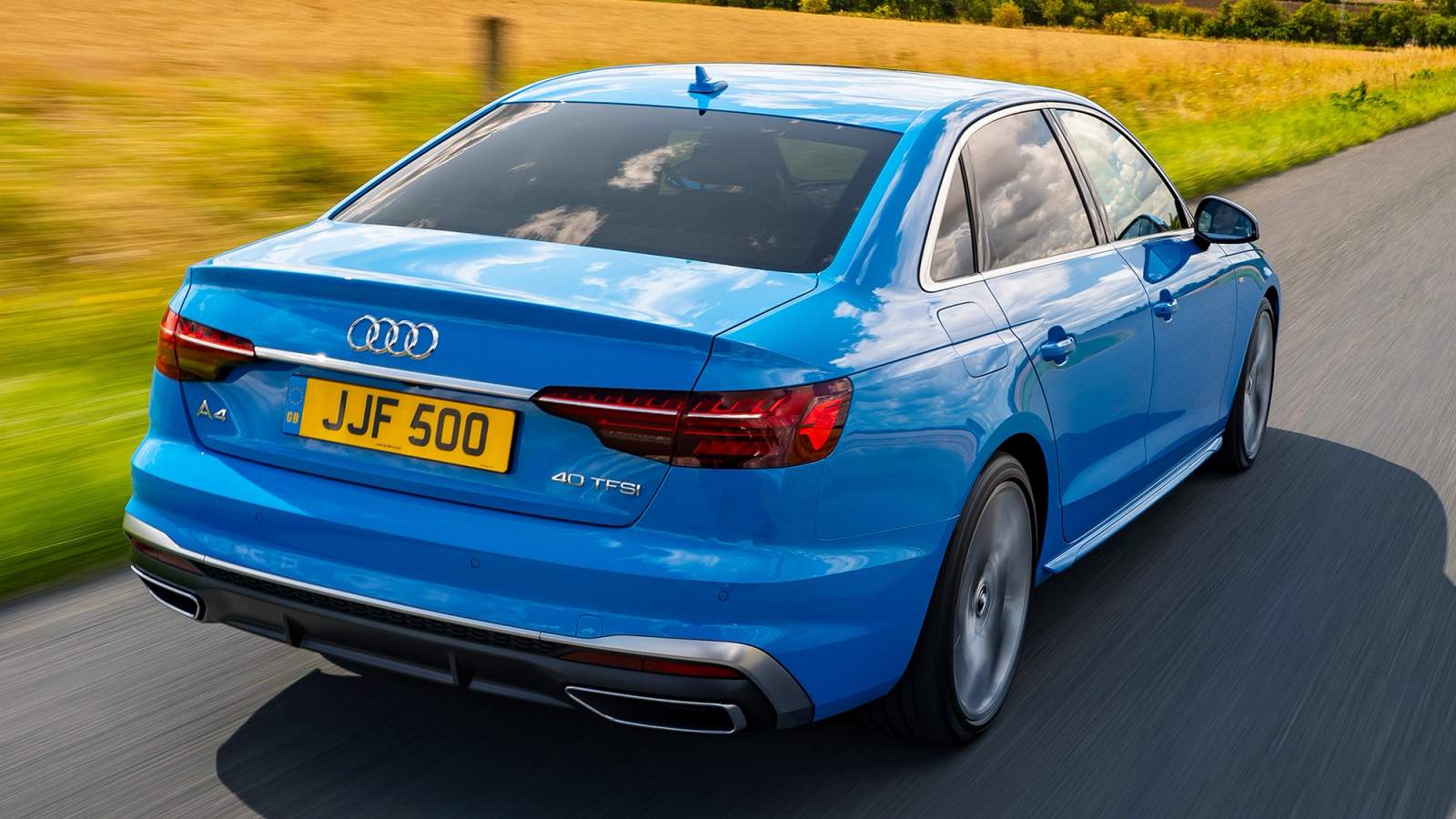 Audi A4 rear