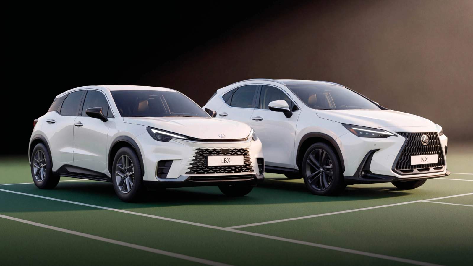 Lexus LBX and NX SUVs