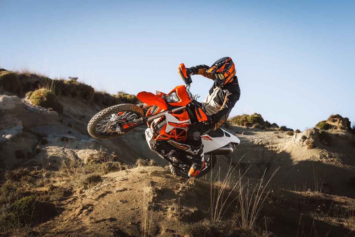KTM off-road motorcycle 