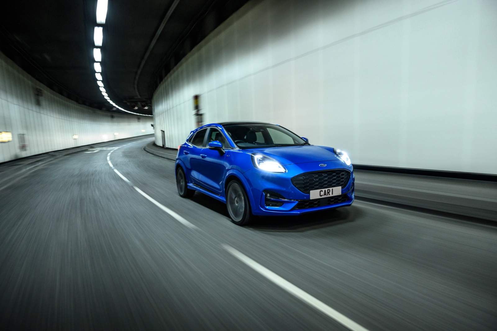 Ford Puma driving