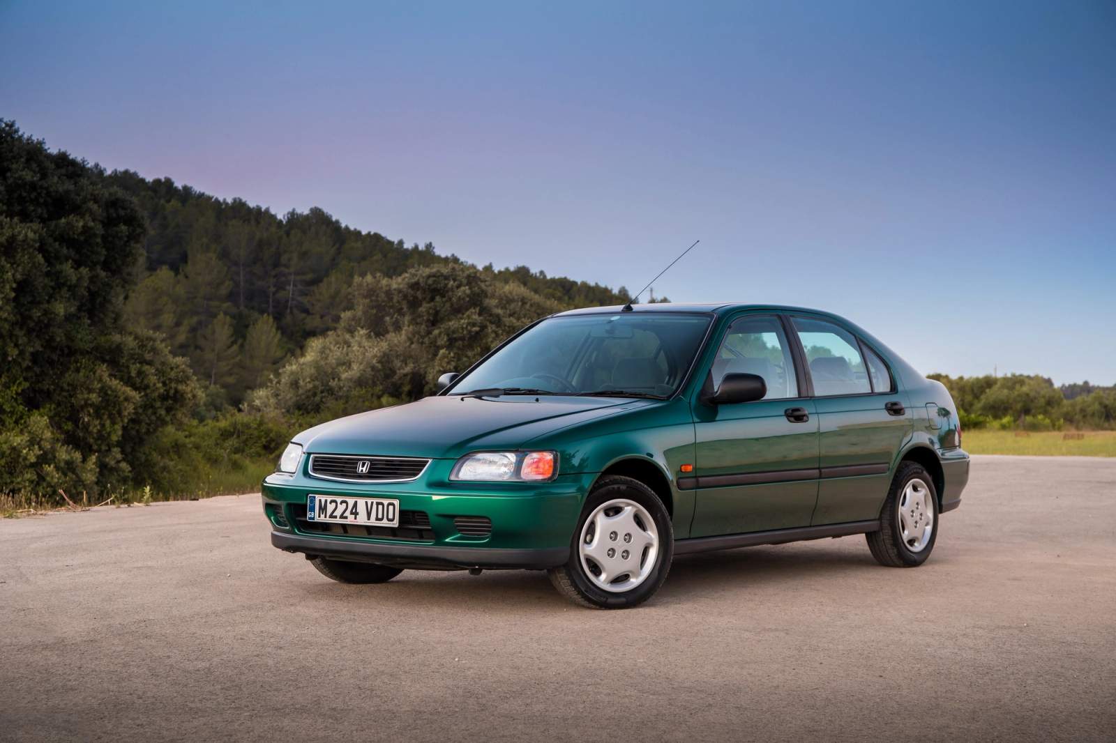 Green Honda Civic