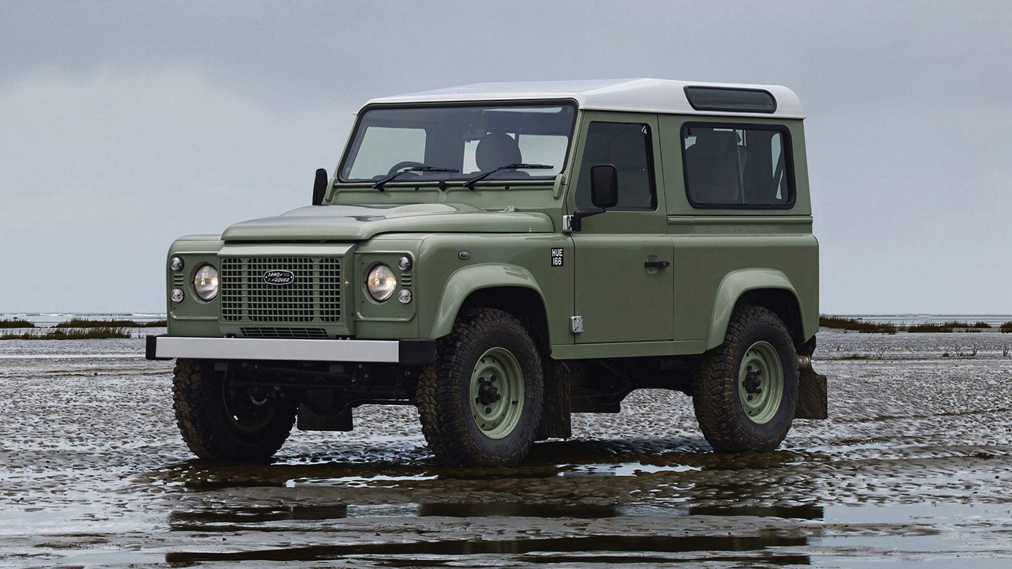 Old Land Rover Defender