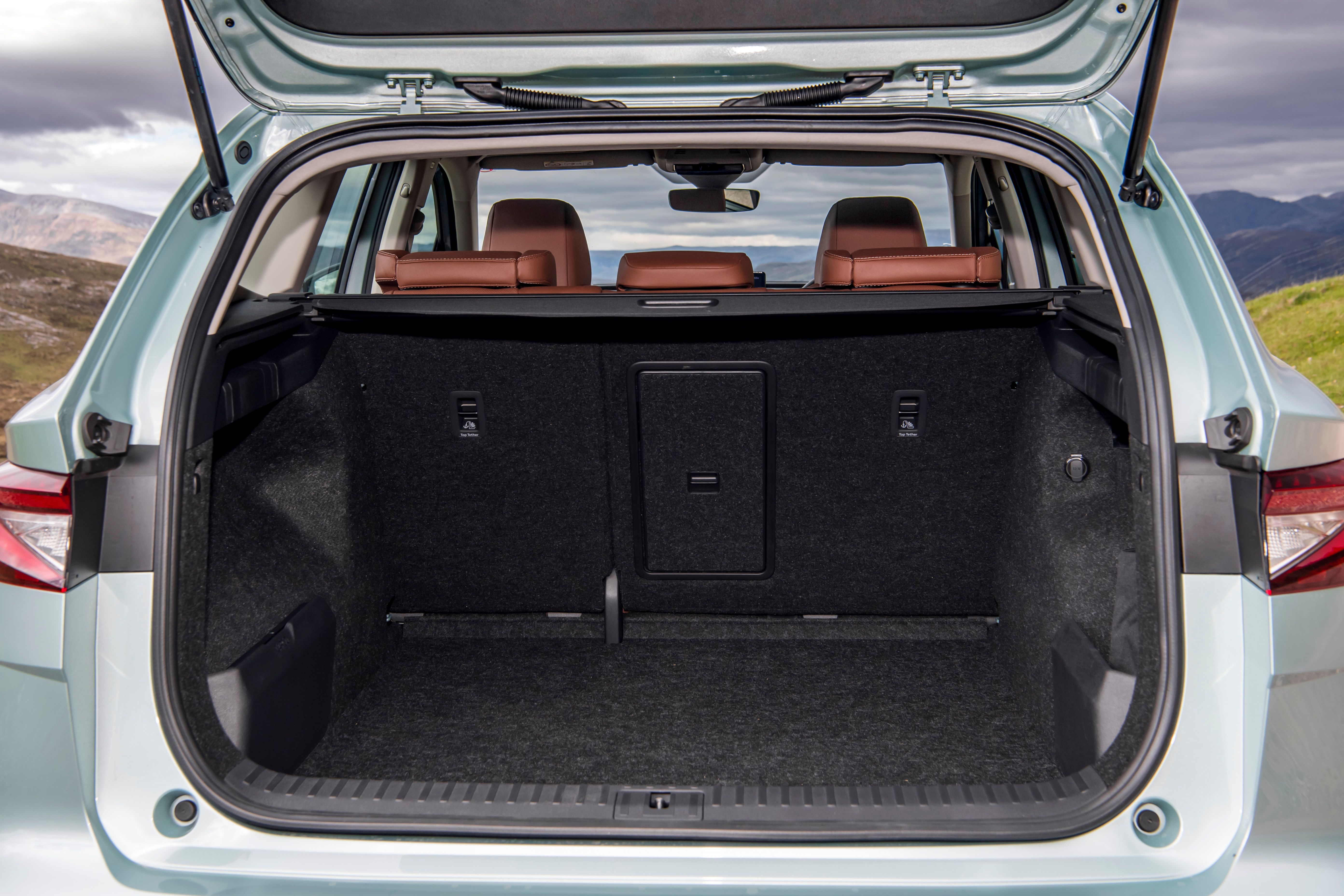 Skoda Enyaq boot space