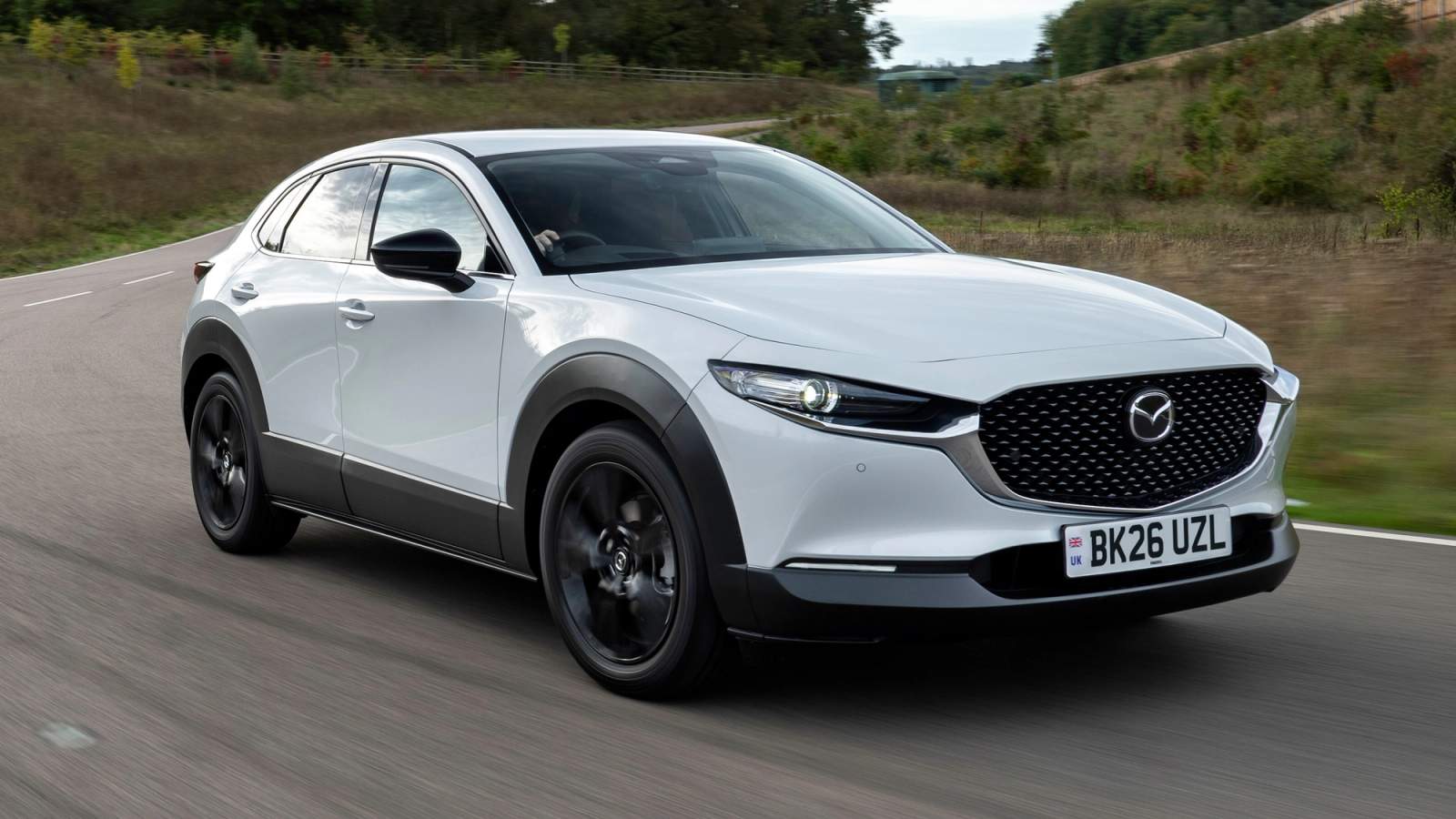 Mazda CX-30 front driving