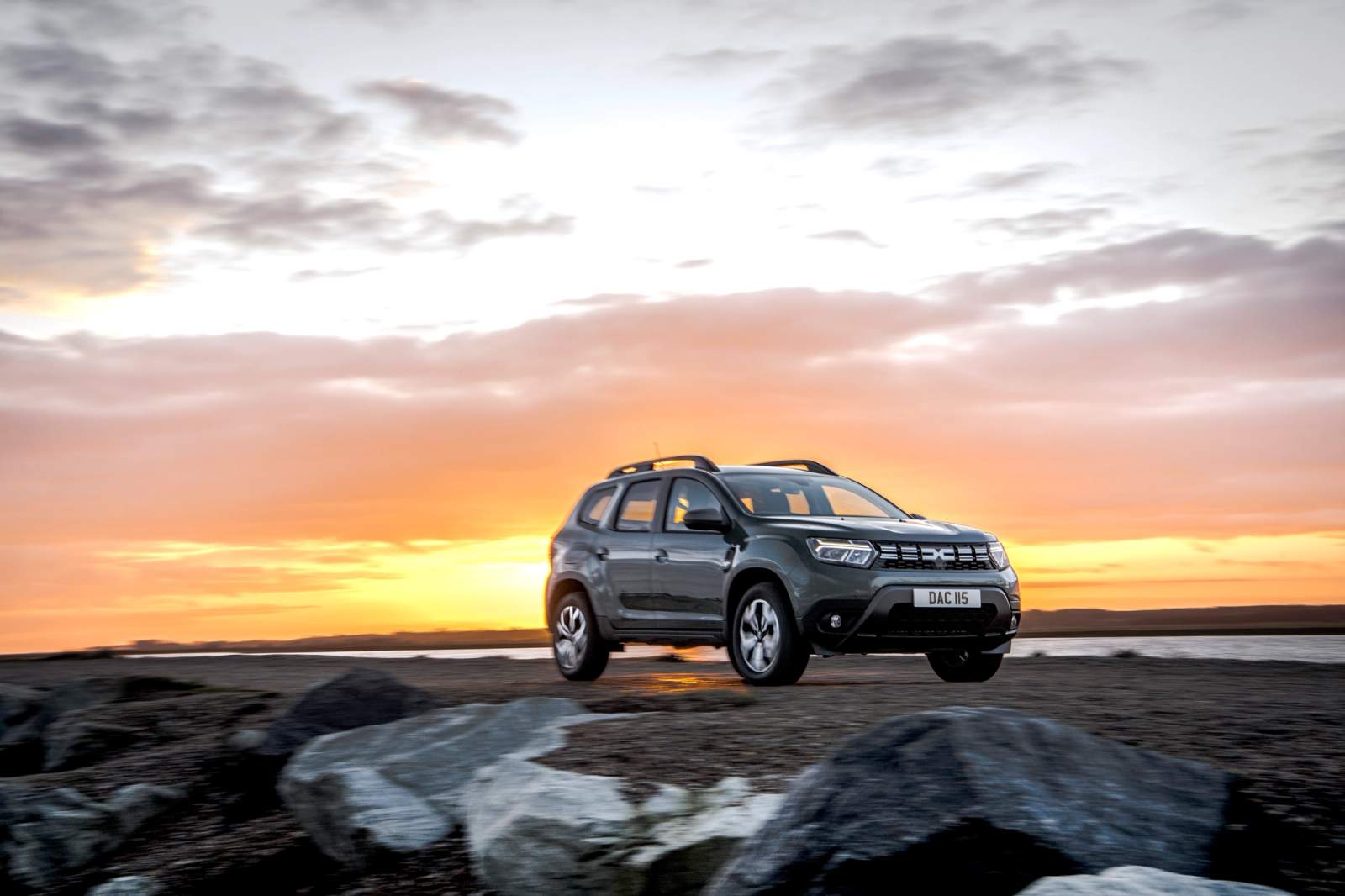 Green Dacia Duster