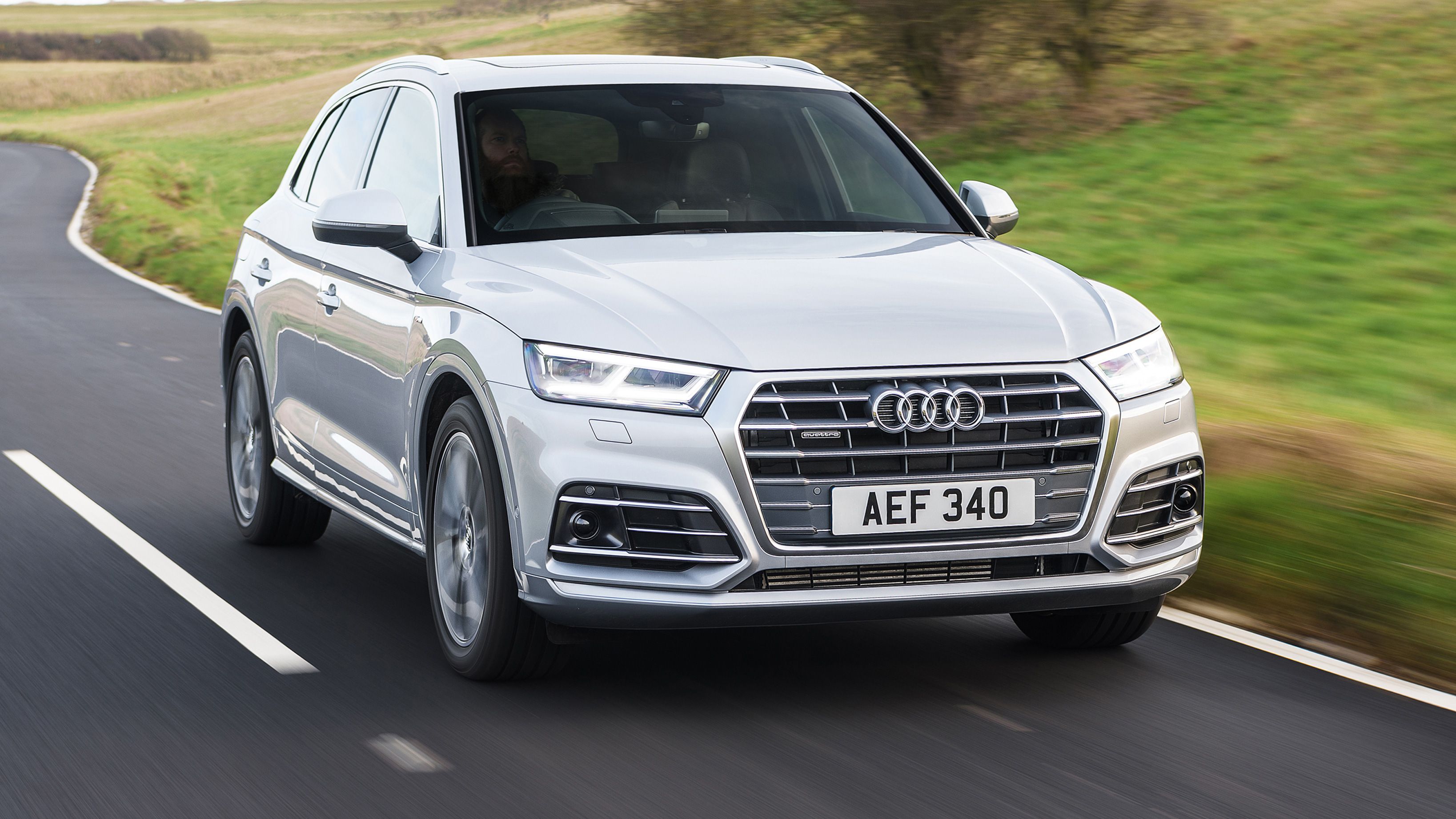 Audi Q5 front driving