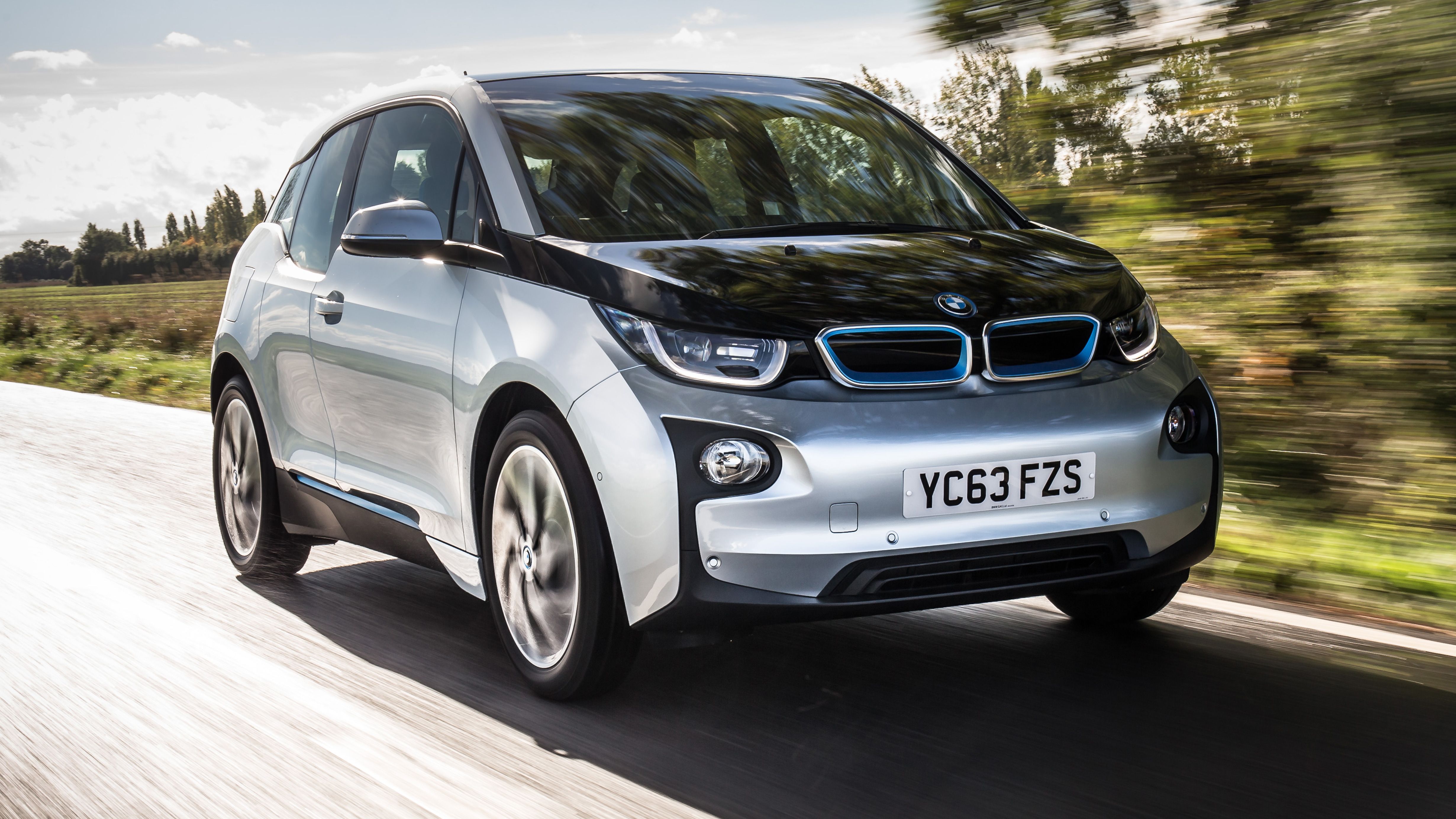 BMW i3 driving
