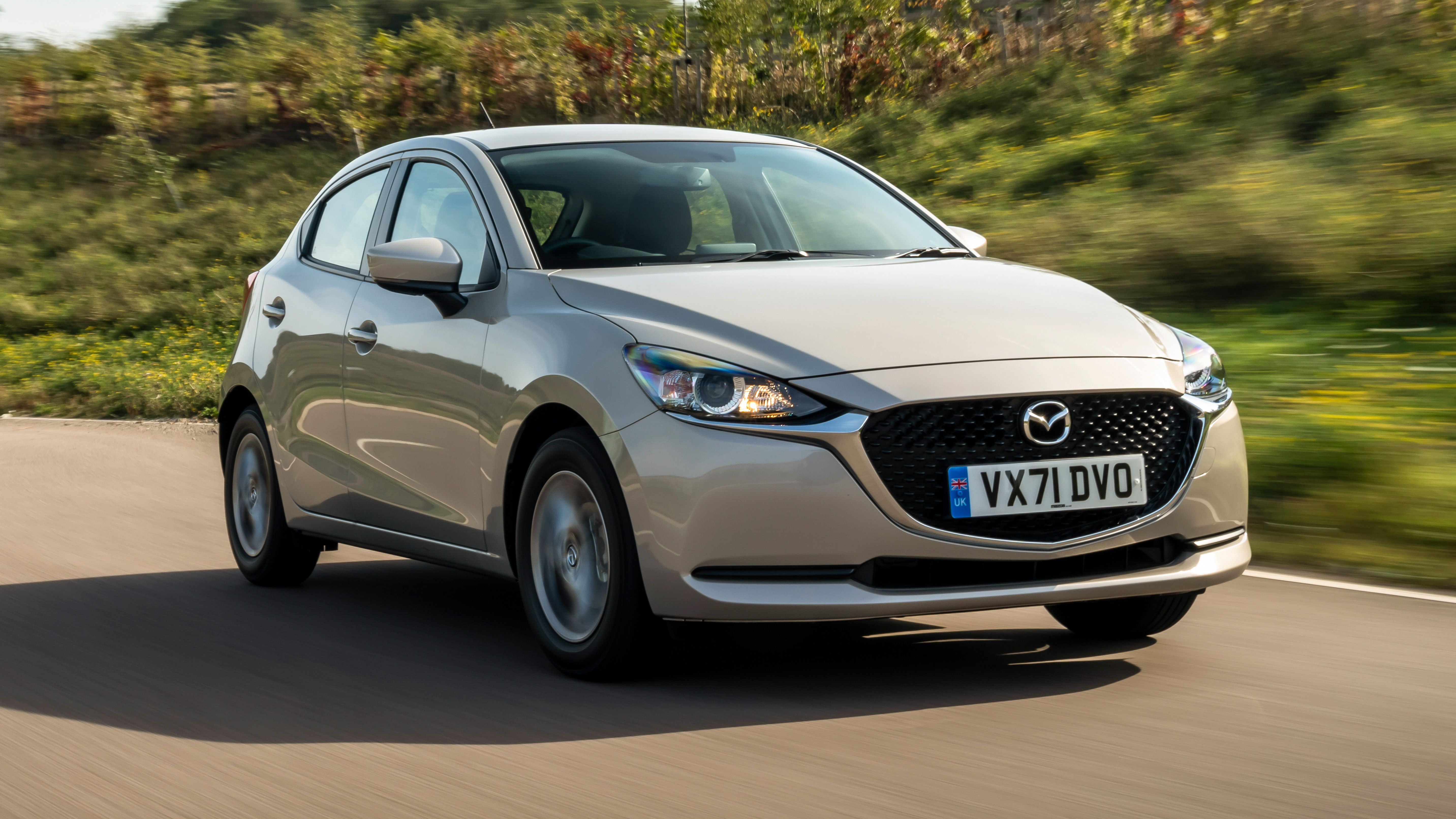 Mazda2 front quarter driving