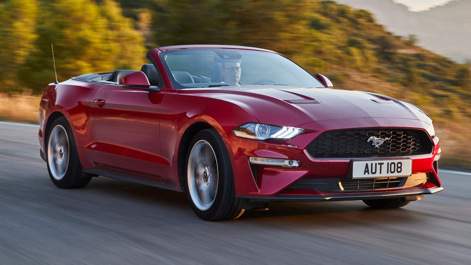 Ford Mustang convertible front quarter