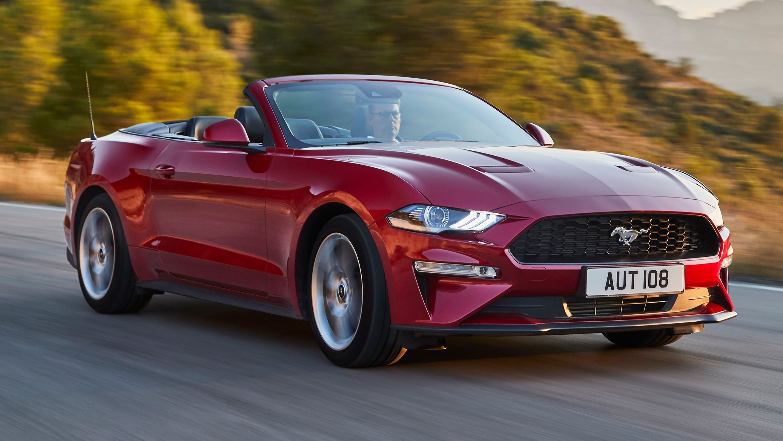 Ford Mustang convertible front quarter