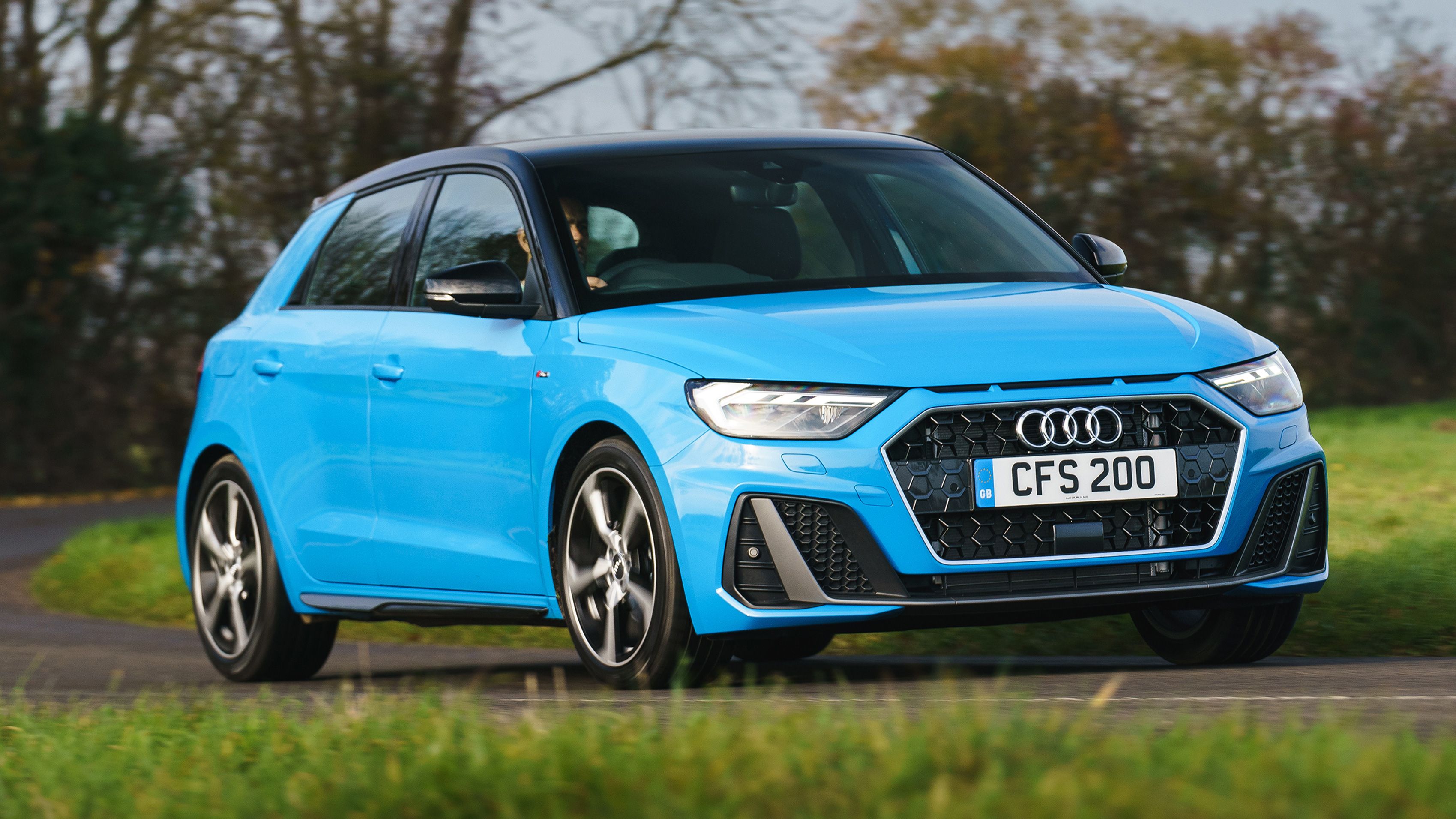 Audi A1 driving