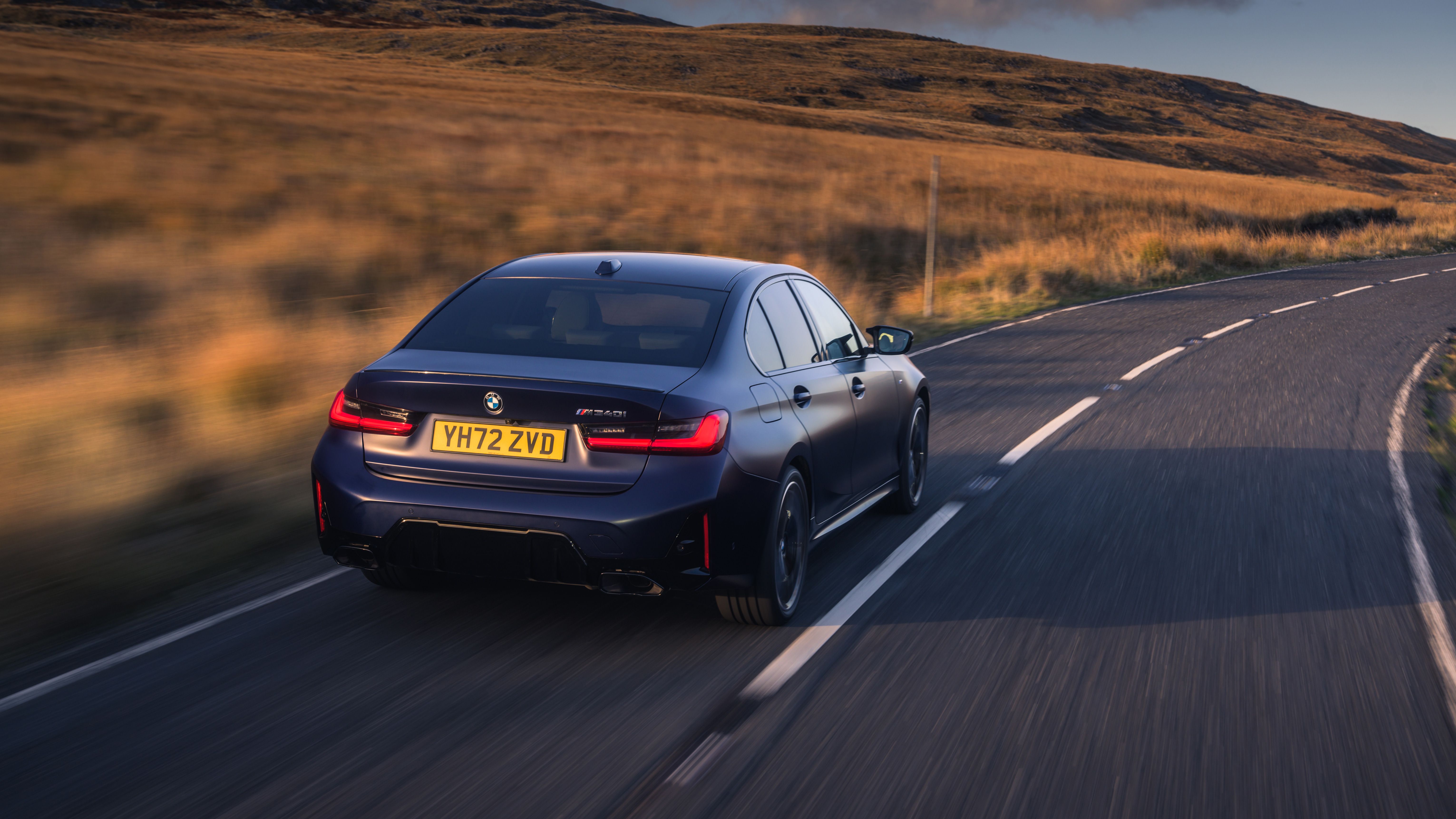 BMW 3 Series rear driving