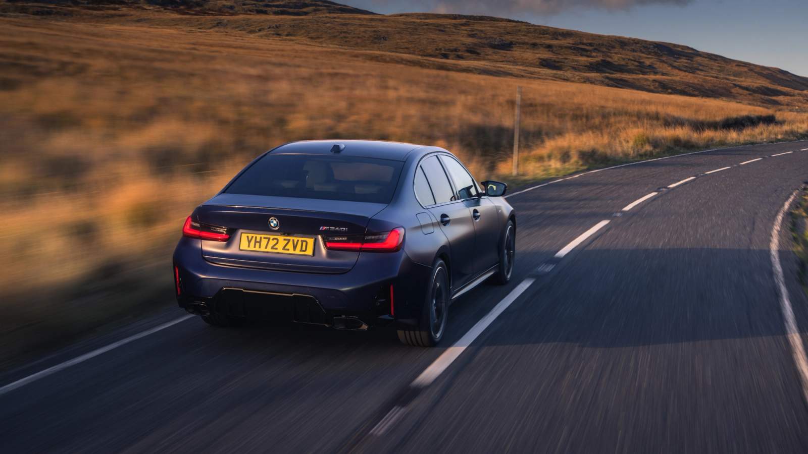 BMW 3 Series rear driving