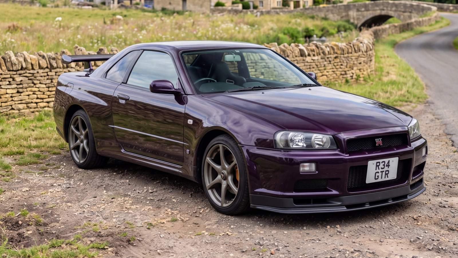 Nissan Skyline GT-R midnight Purple