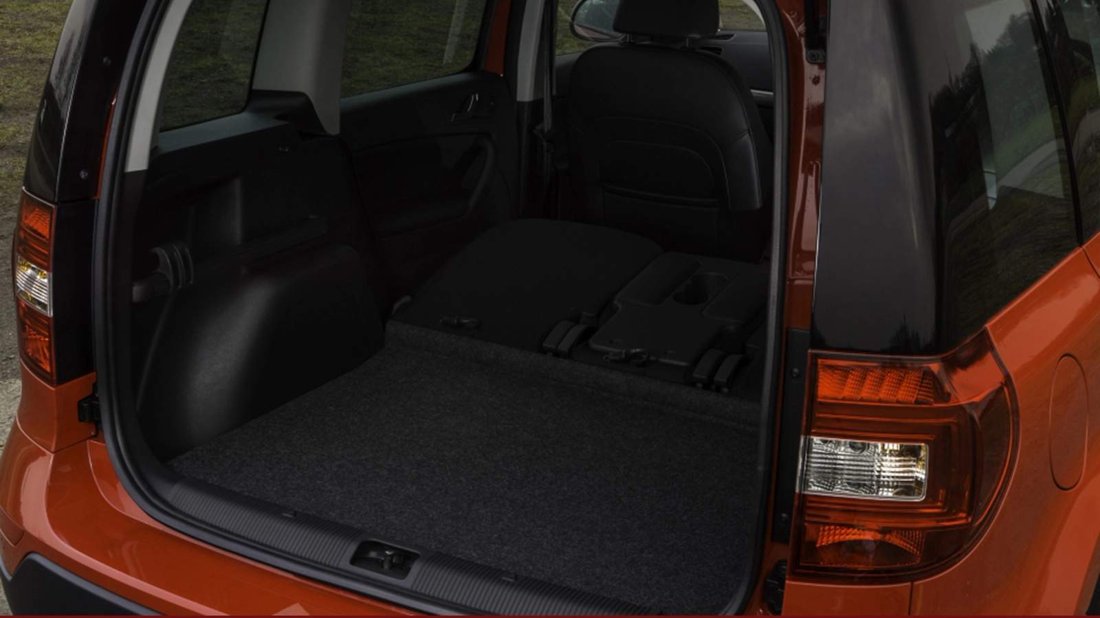 Skoda Yeti boot space
