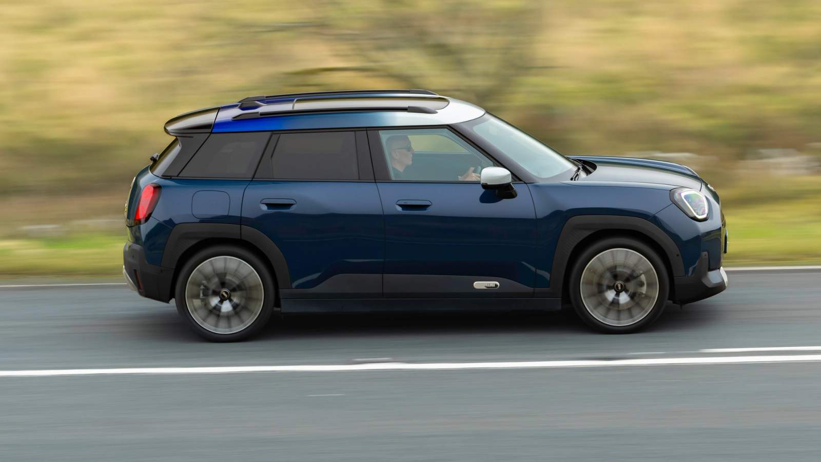 MINI Aceman side profile driving