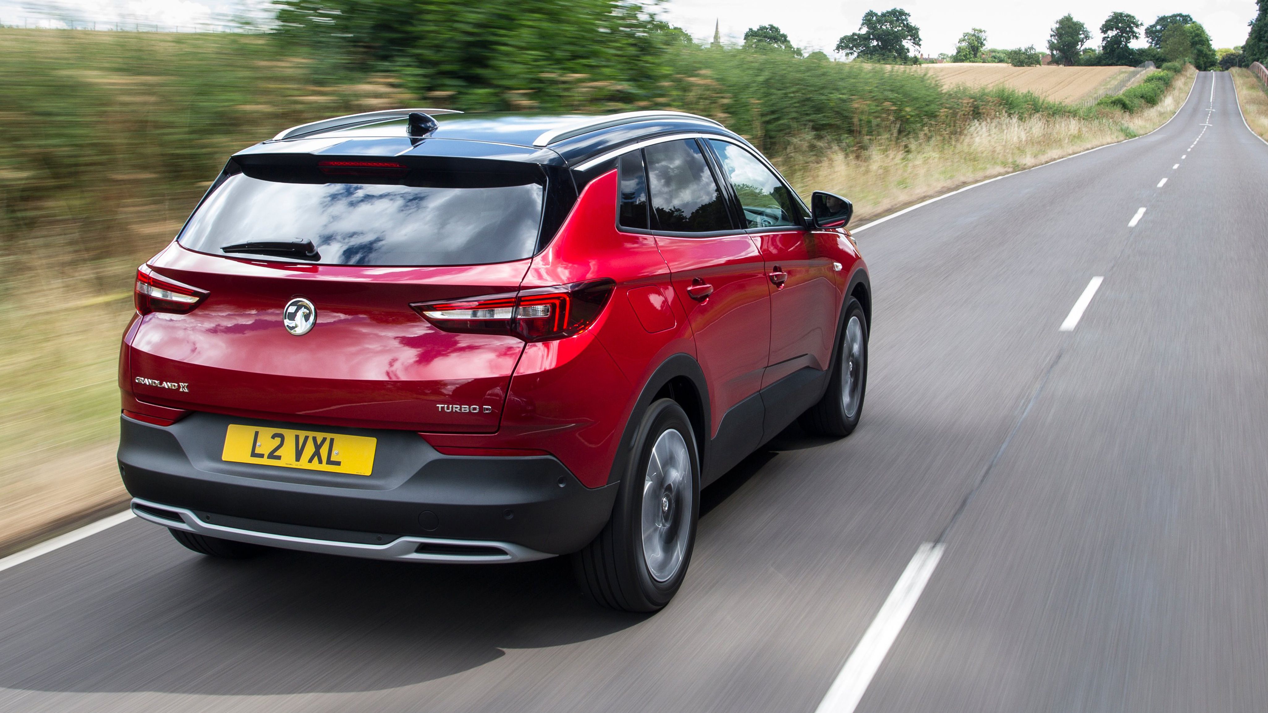Vauxhall Grandland X driving