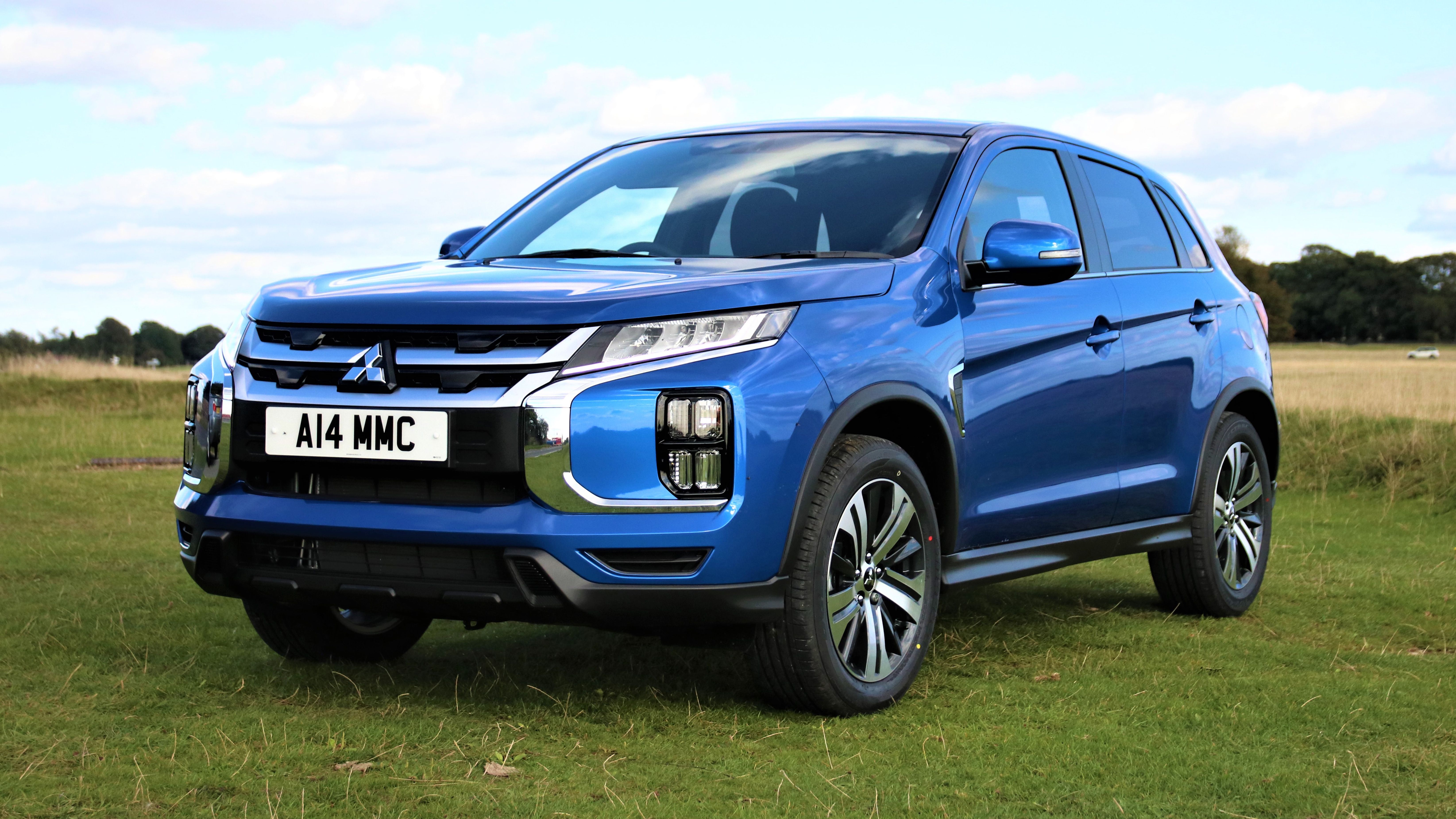 Mitsubishi ASX front quarter parked