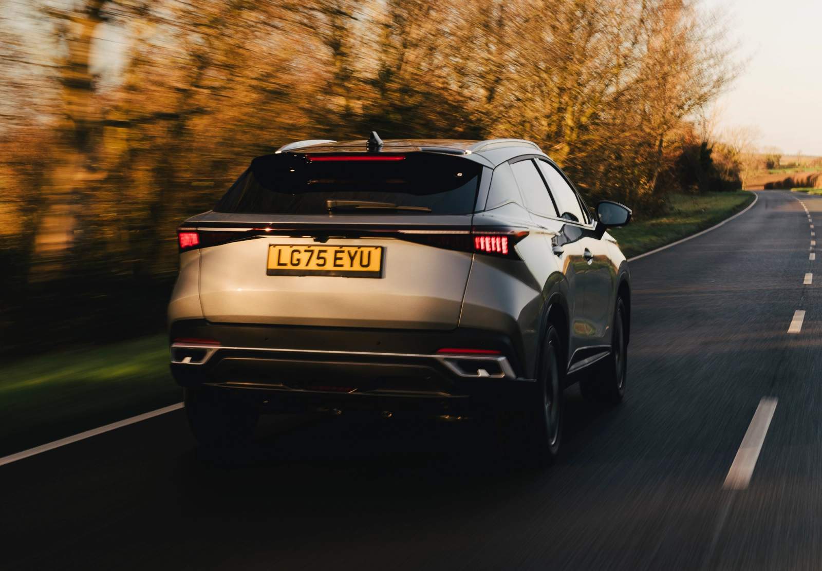 Omoda 5 rear driving