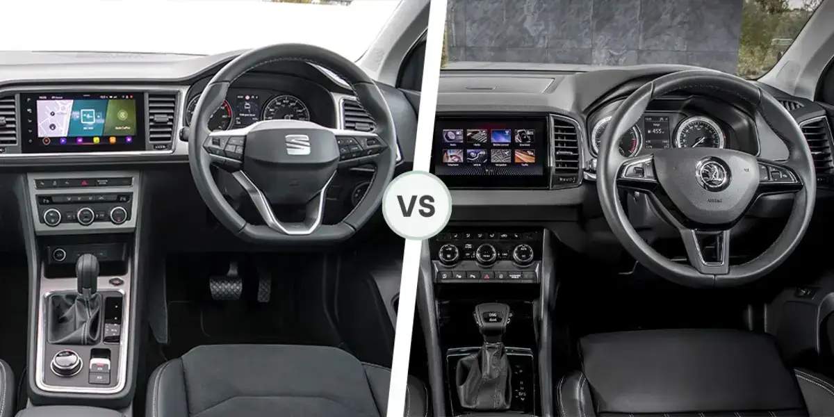 seat v skoda interior