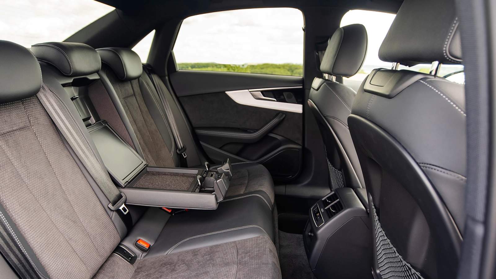 Audi A4 rear seats