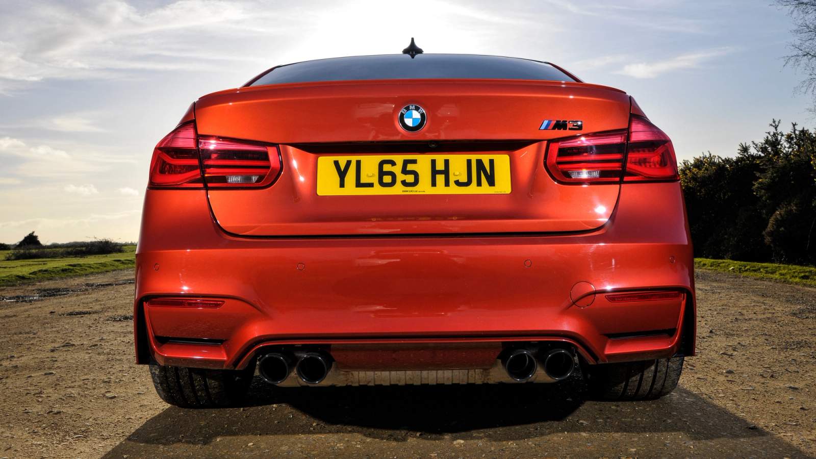 BMW M3 boot