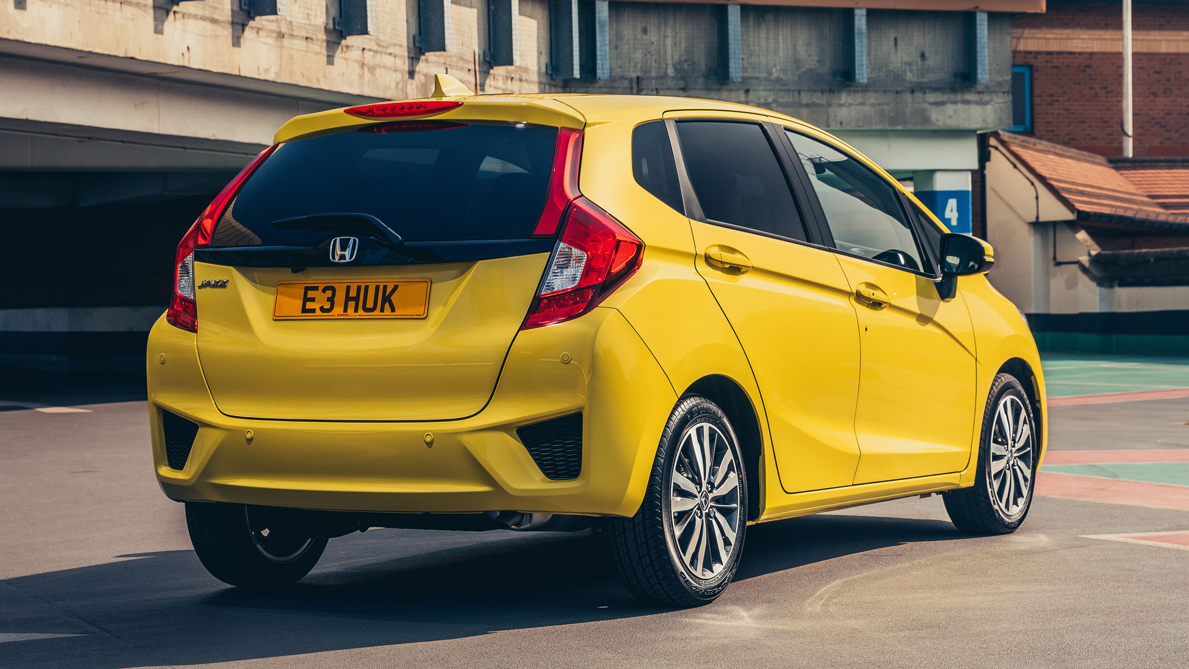 Honda Jazz rear quarter