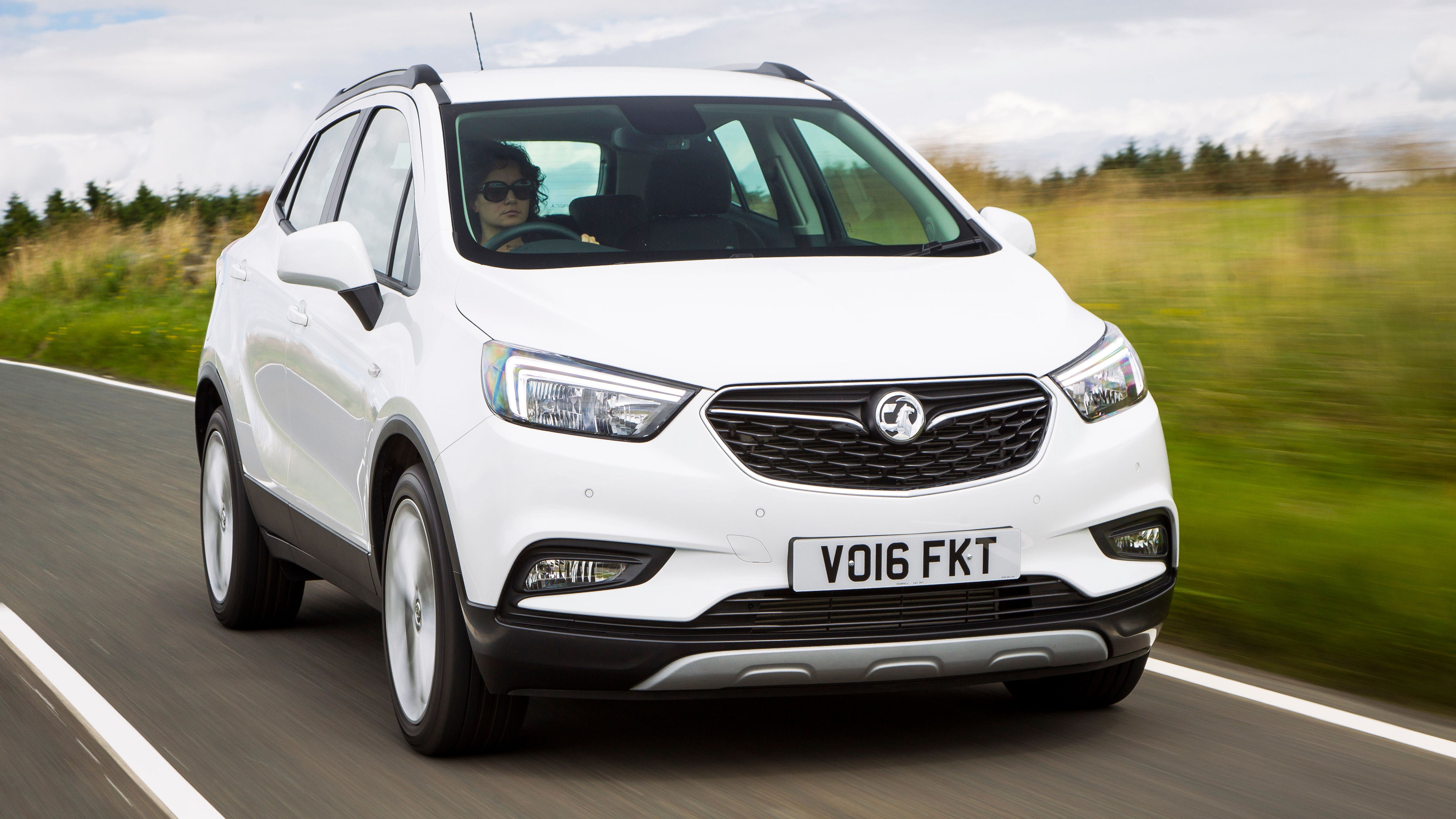 Vauxhall Mokka front driving