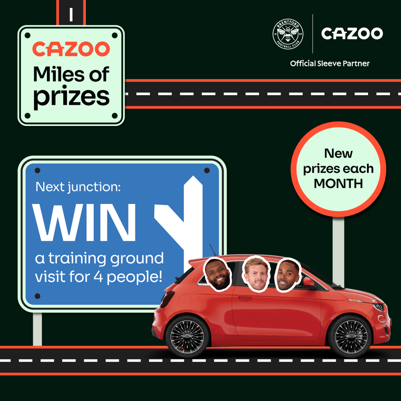 Win with Cazoo - competition 